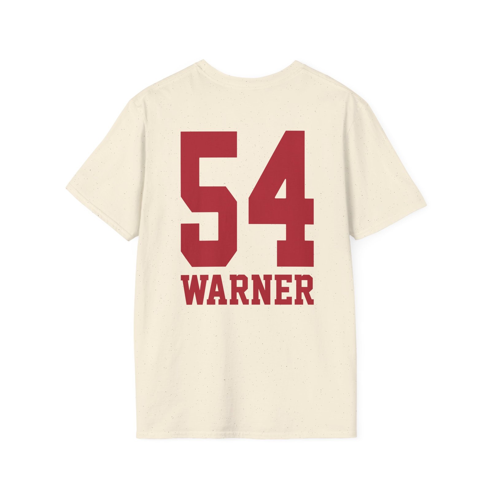 Fred Warner San Francisco 49ers Wordmark Player Name & Number Unisex Softstyle T-Shirt