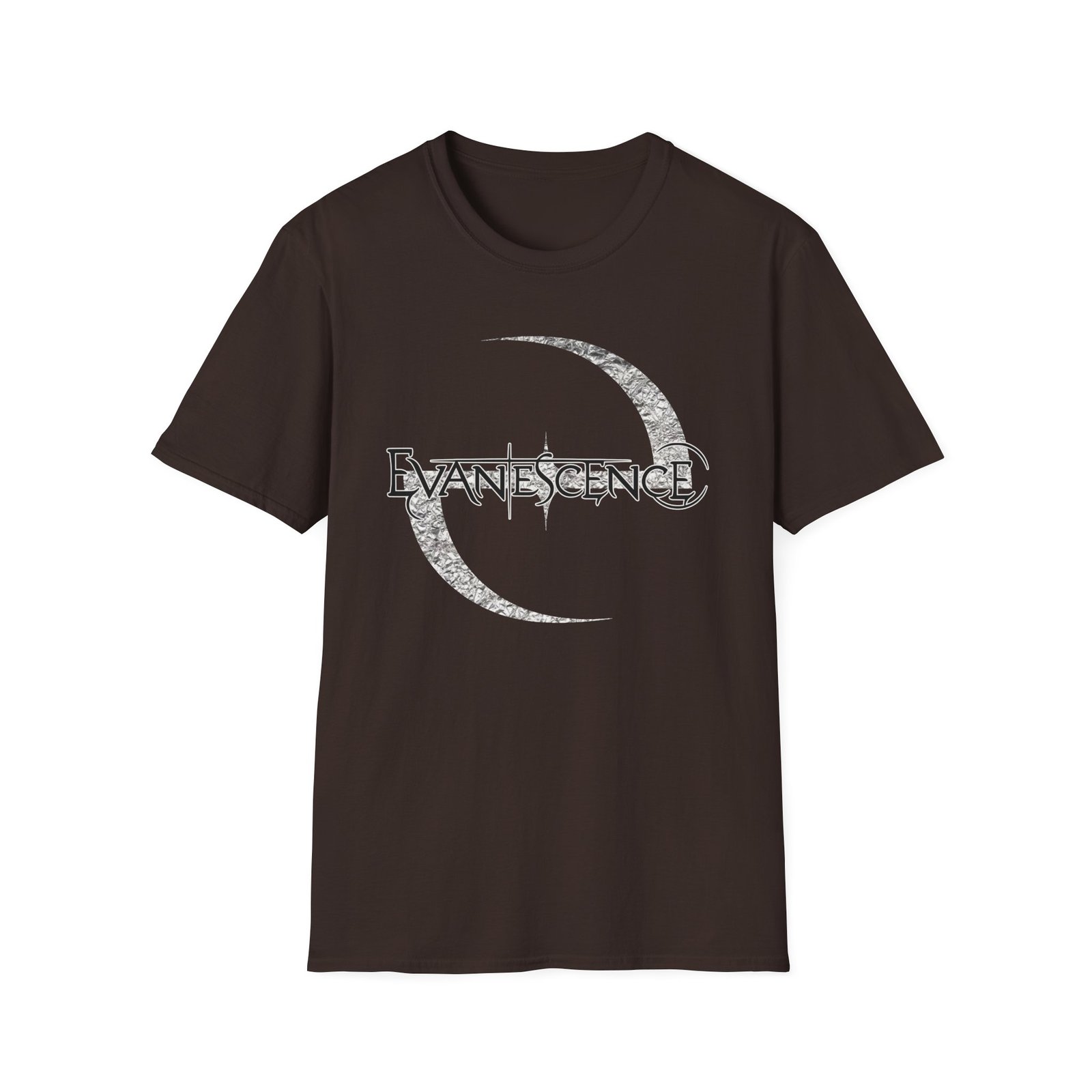 Evanescence Distressed Logo Unisex Softstyle T-Shirt