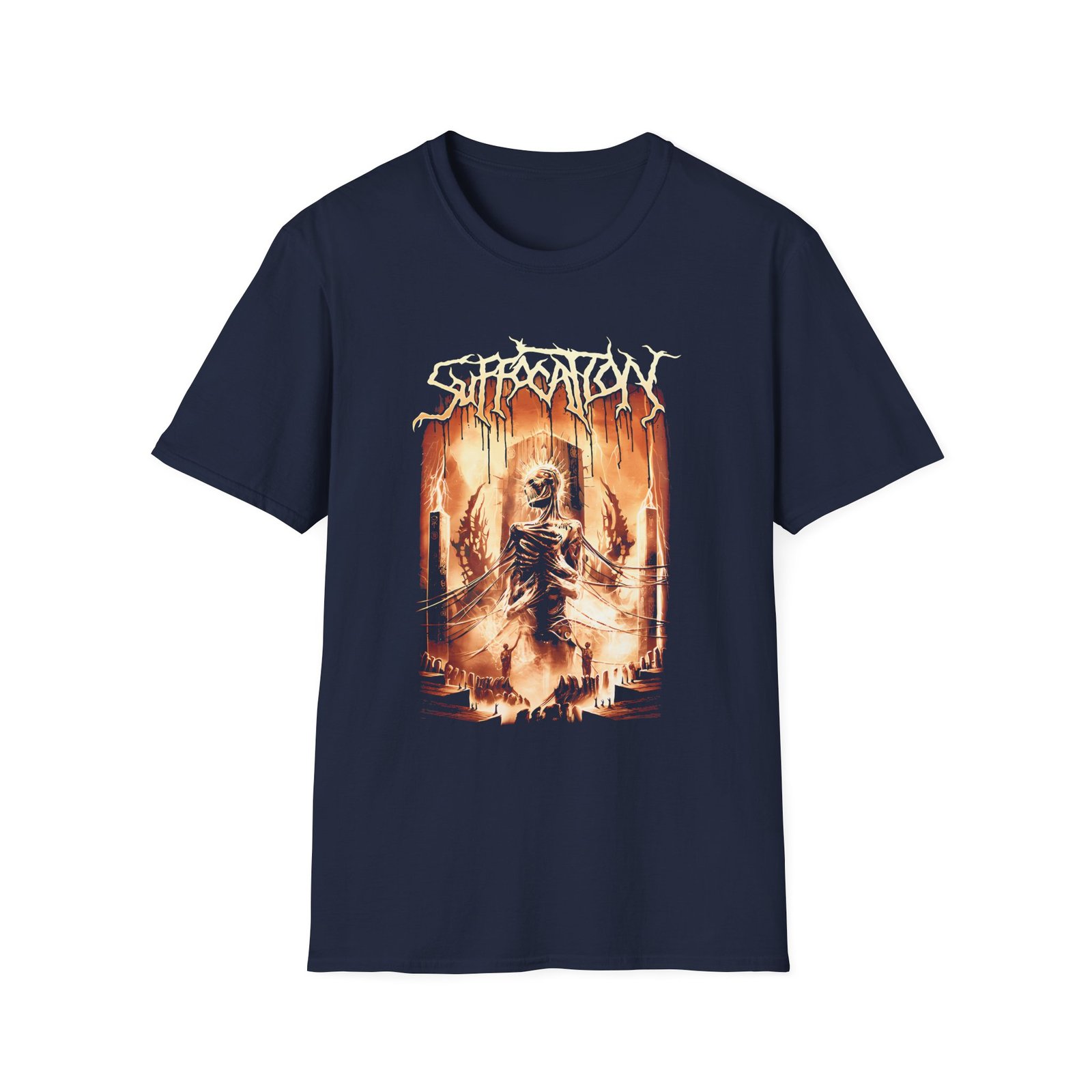 Suffocation Bow Unisex Softstyle T-Shirt