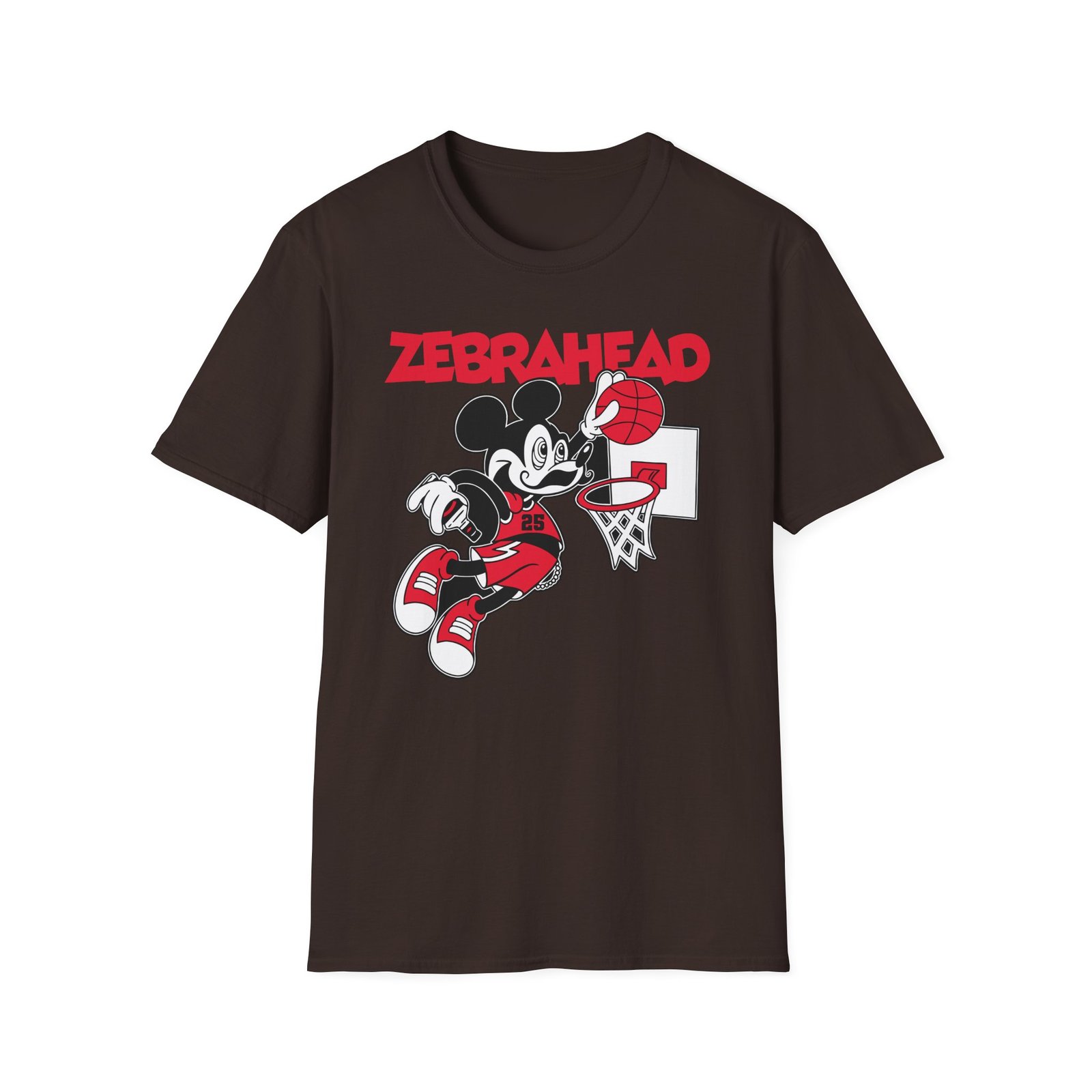 Zebrahead Mickey Unisex Softstyle T-Shirt