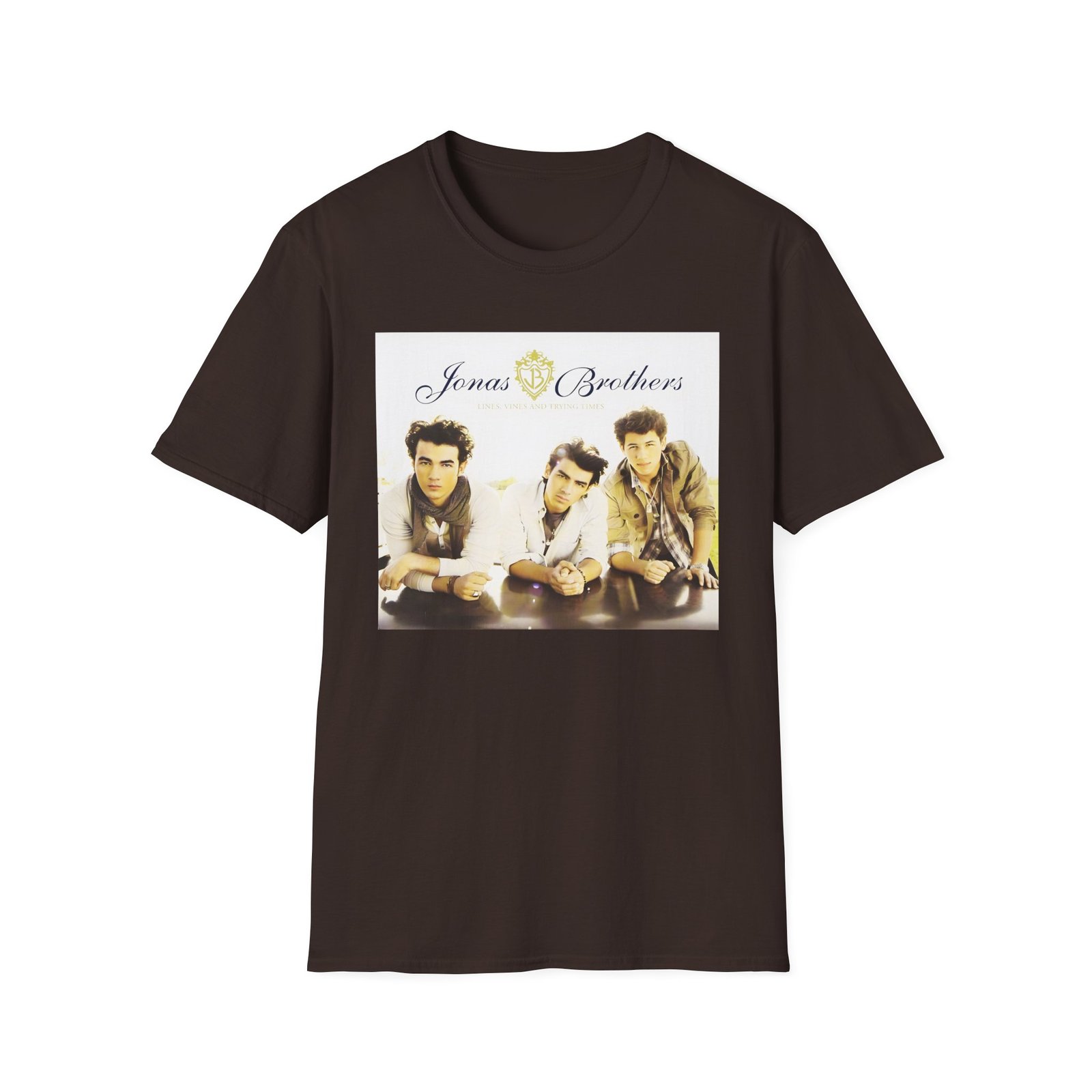 Jonas Brothers Lines Vines & Trying Times Unisex Softstyle T-Shirt