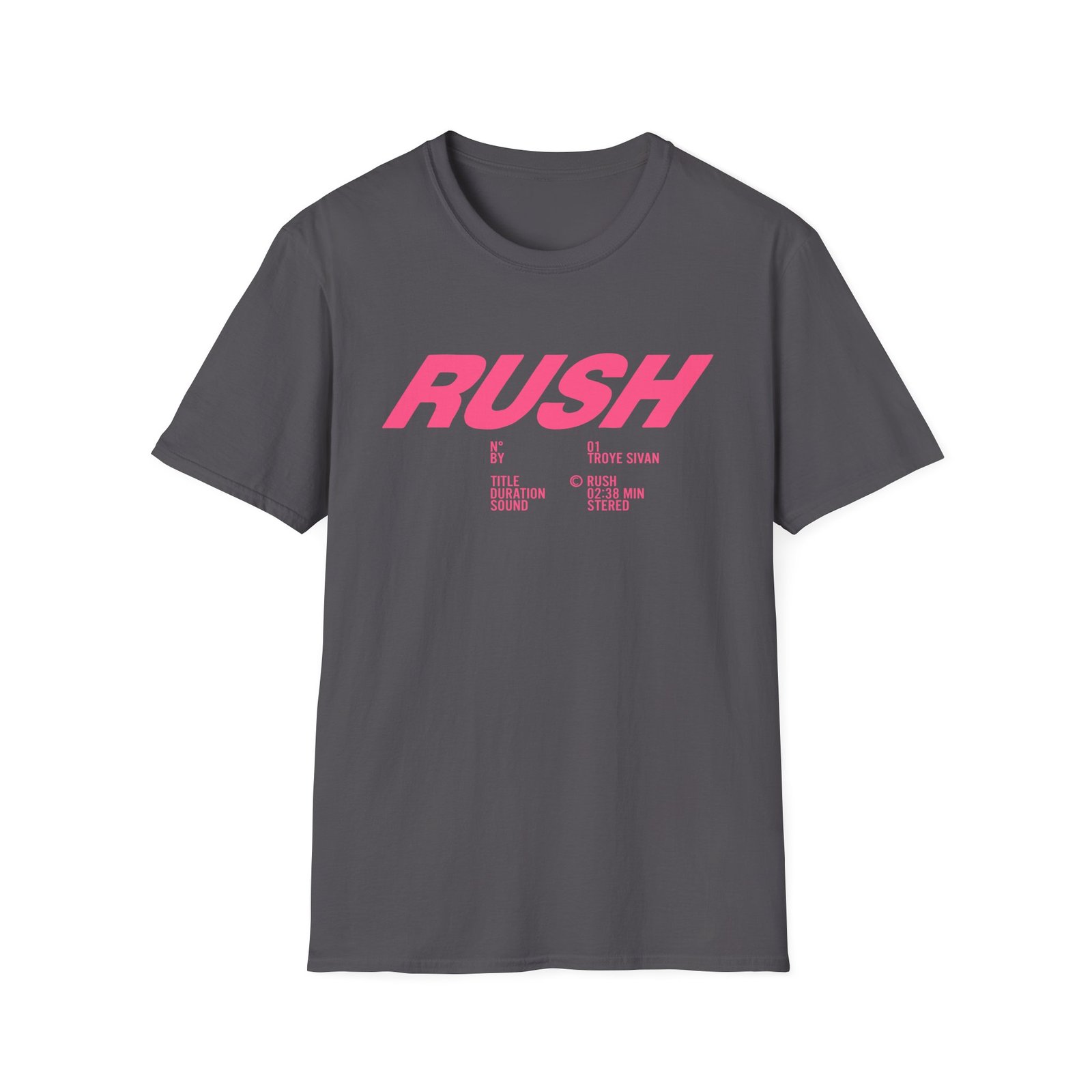Troye Sivan Rush Unisex Softstyle T-Shirt