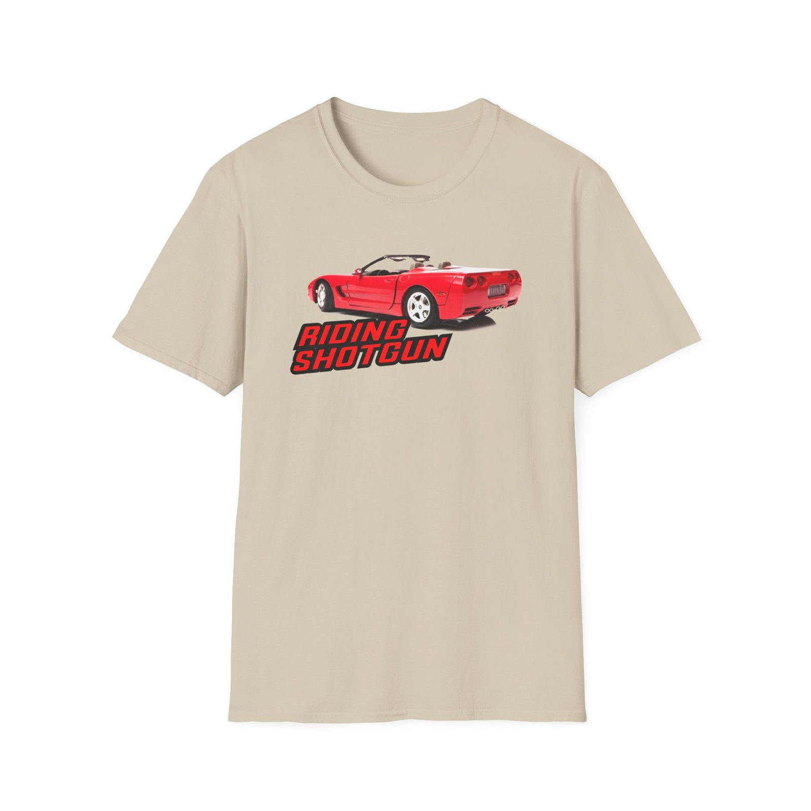 Fletcher Riding Shotgun Unisex Softstyle T-Shirt
