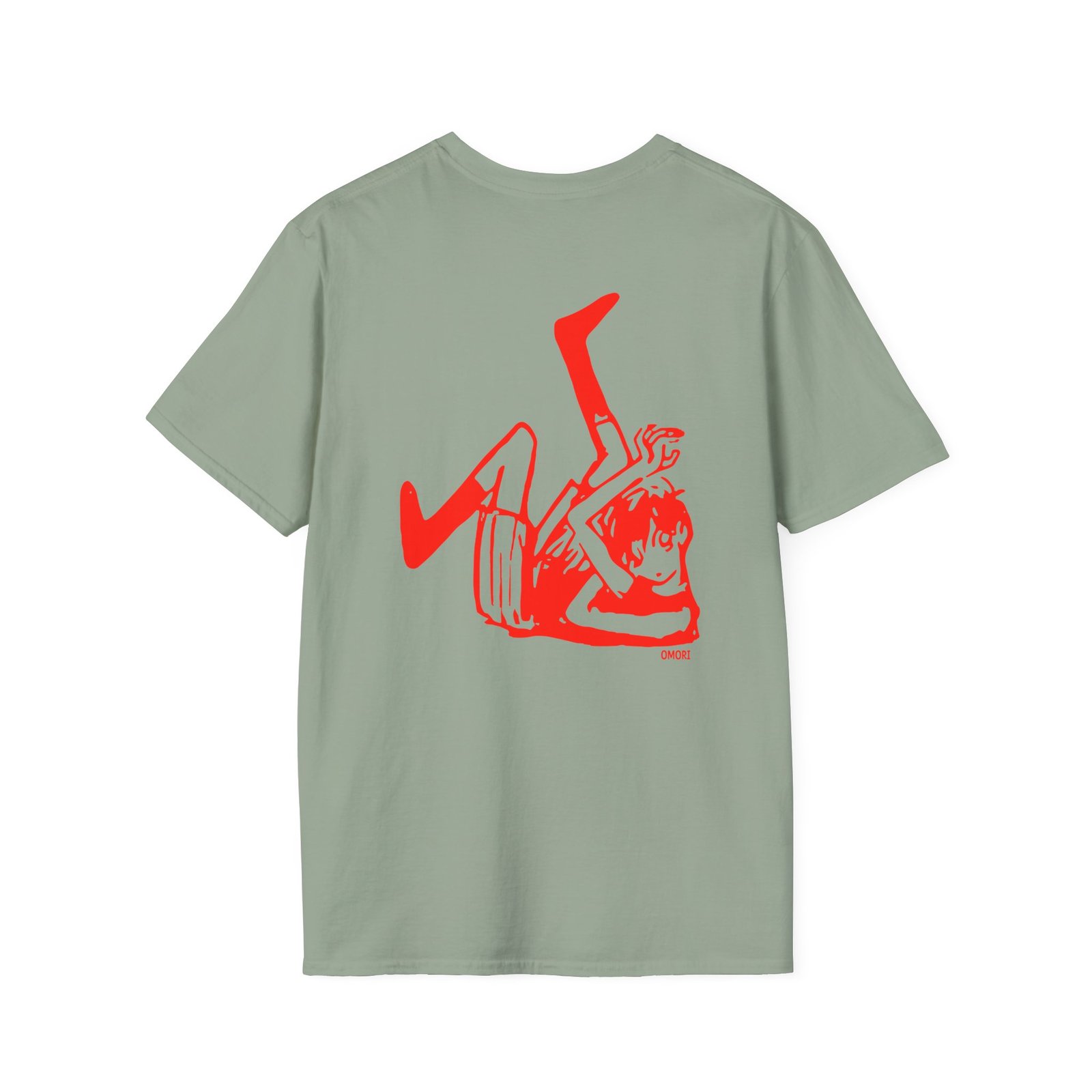 Omori Red Knife Unisex Softstyle T-Shirt