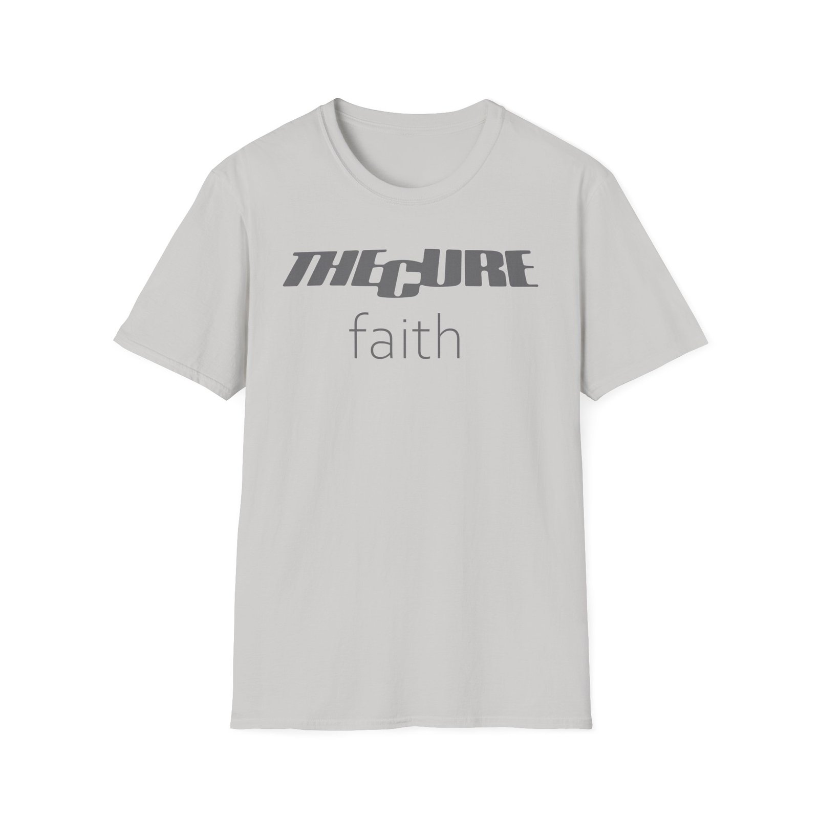 The Cure Faith Logo Unisex Softstyle T-Shirt