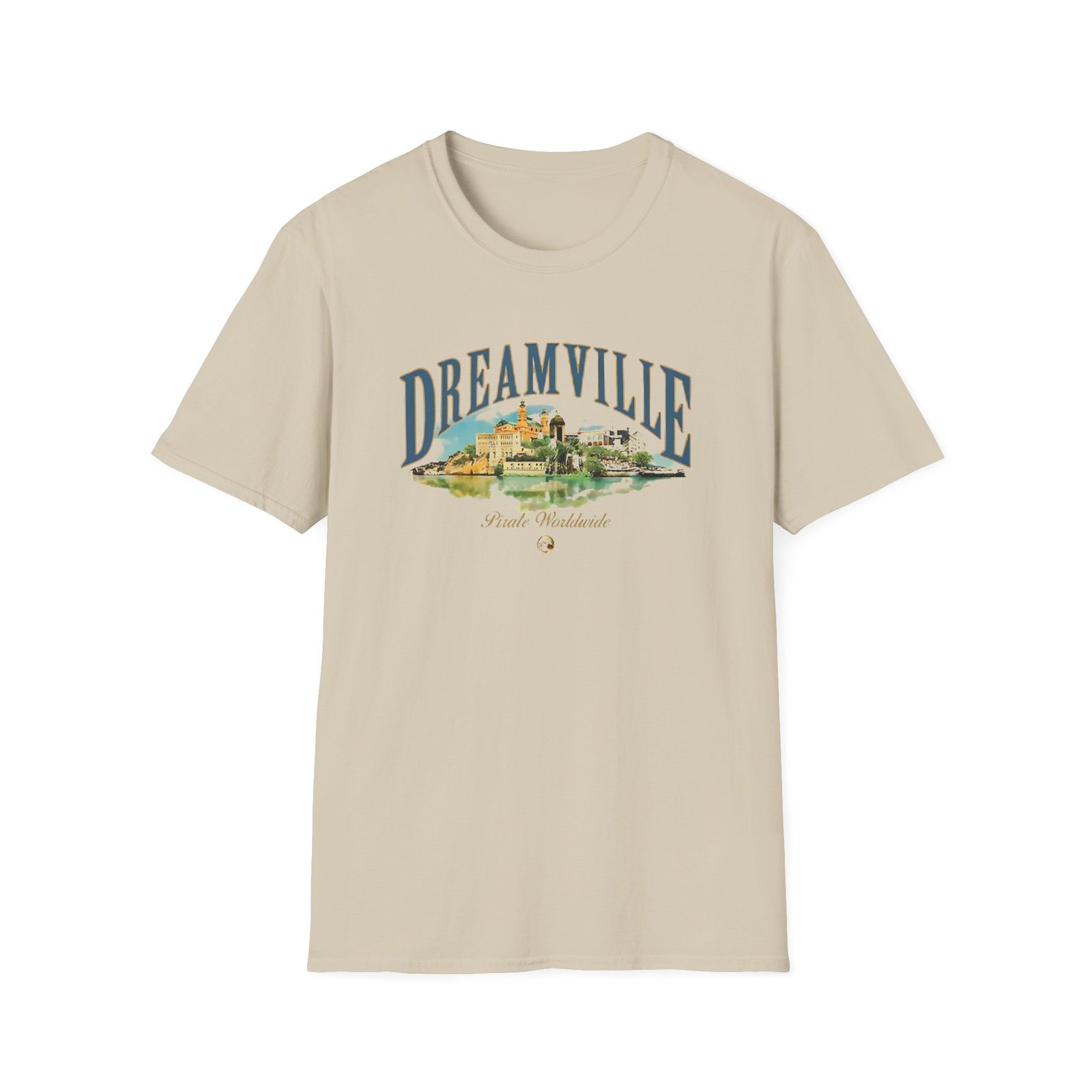 Dreamville by Pirate, Dreamville World Unisex Softstyle T-Shirt