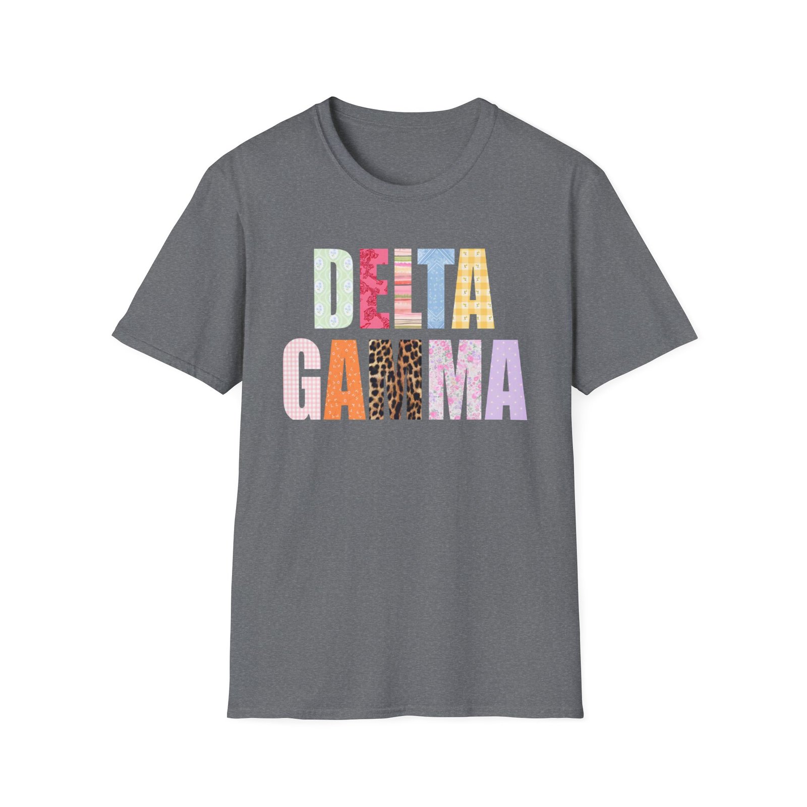 Delta Gamma Scrapbook Sorority Unisex Softstyle T-Shirt