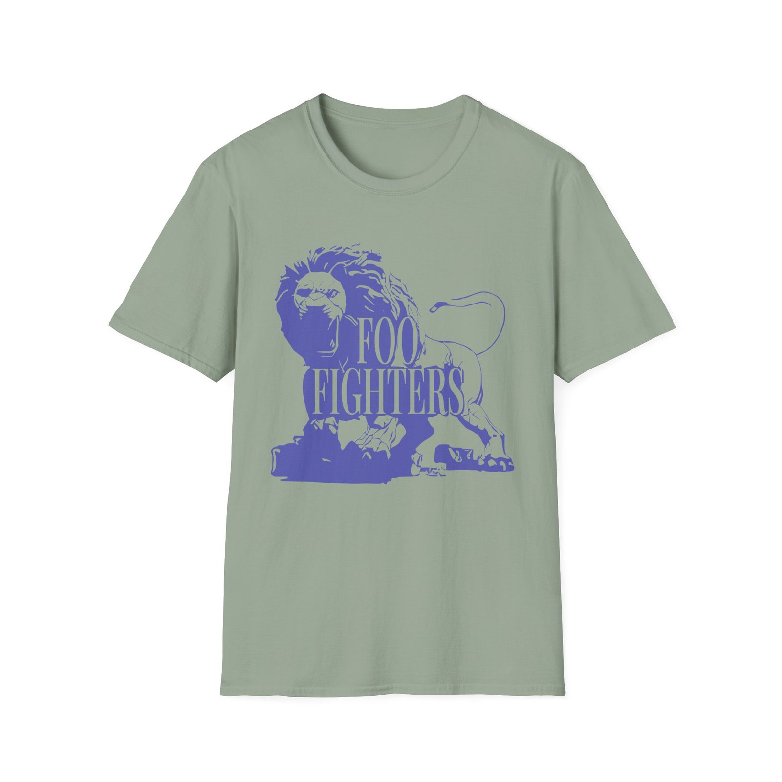Foo Fighters Ff Lion Unisex Softstyle T-Shirt