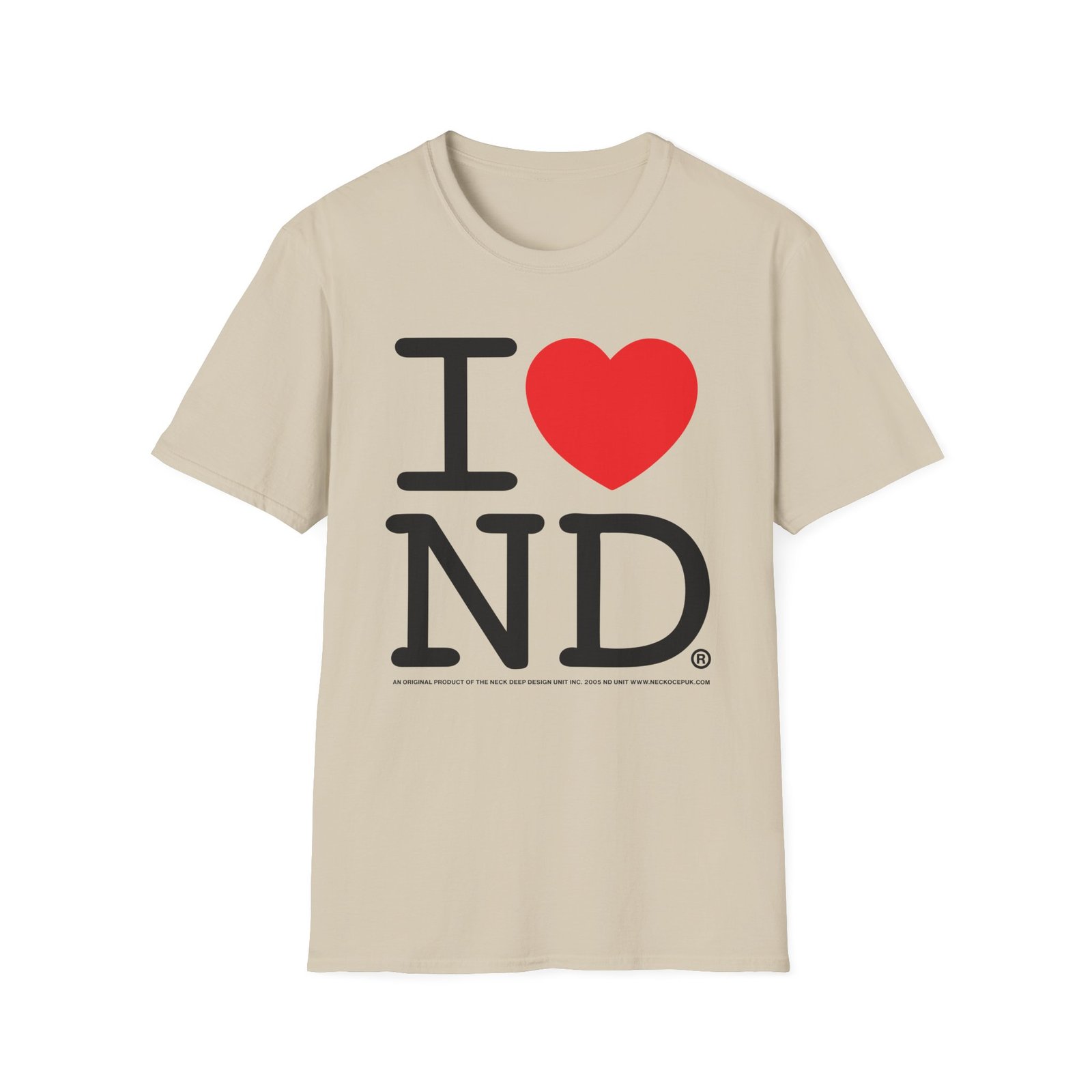 Neck Deep I <3 ND Unisex Softstyle T-Shirt