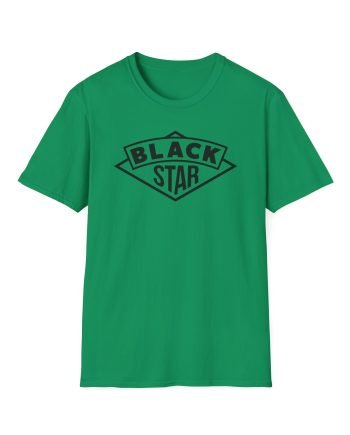 Black Star Icon Unisex Softstyle T-Shirt
