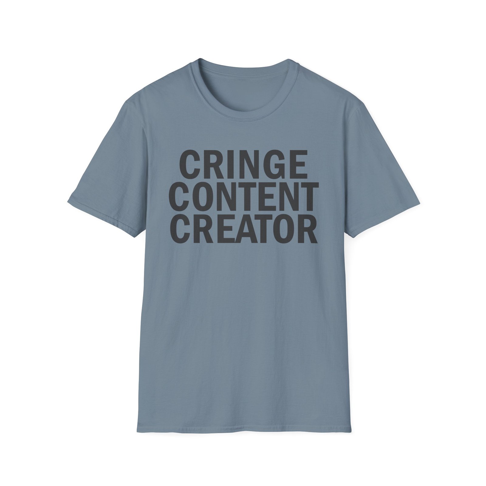 Justin Flom Cringe Content Creator Unisex Softstyle T-Shirt
