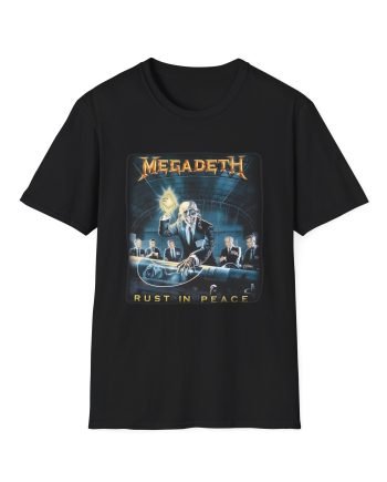 Megadeth Rust in Peace  Unisex Softstyle T-Shirt