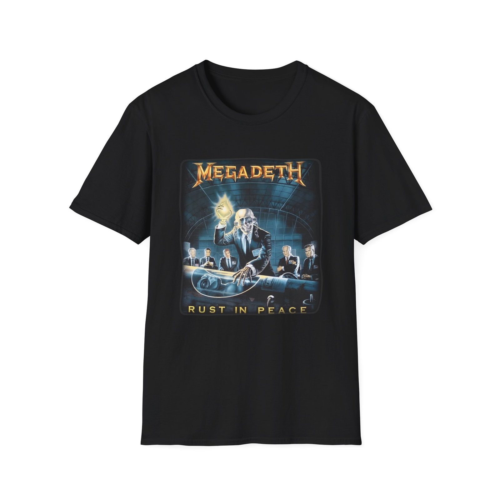 Megadeth Rust in Peace Unisex Softstyle T-Shirt