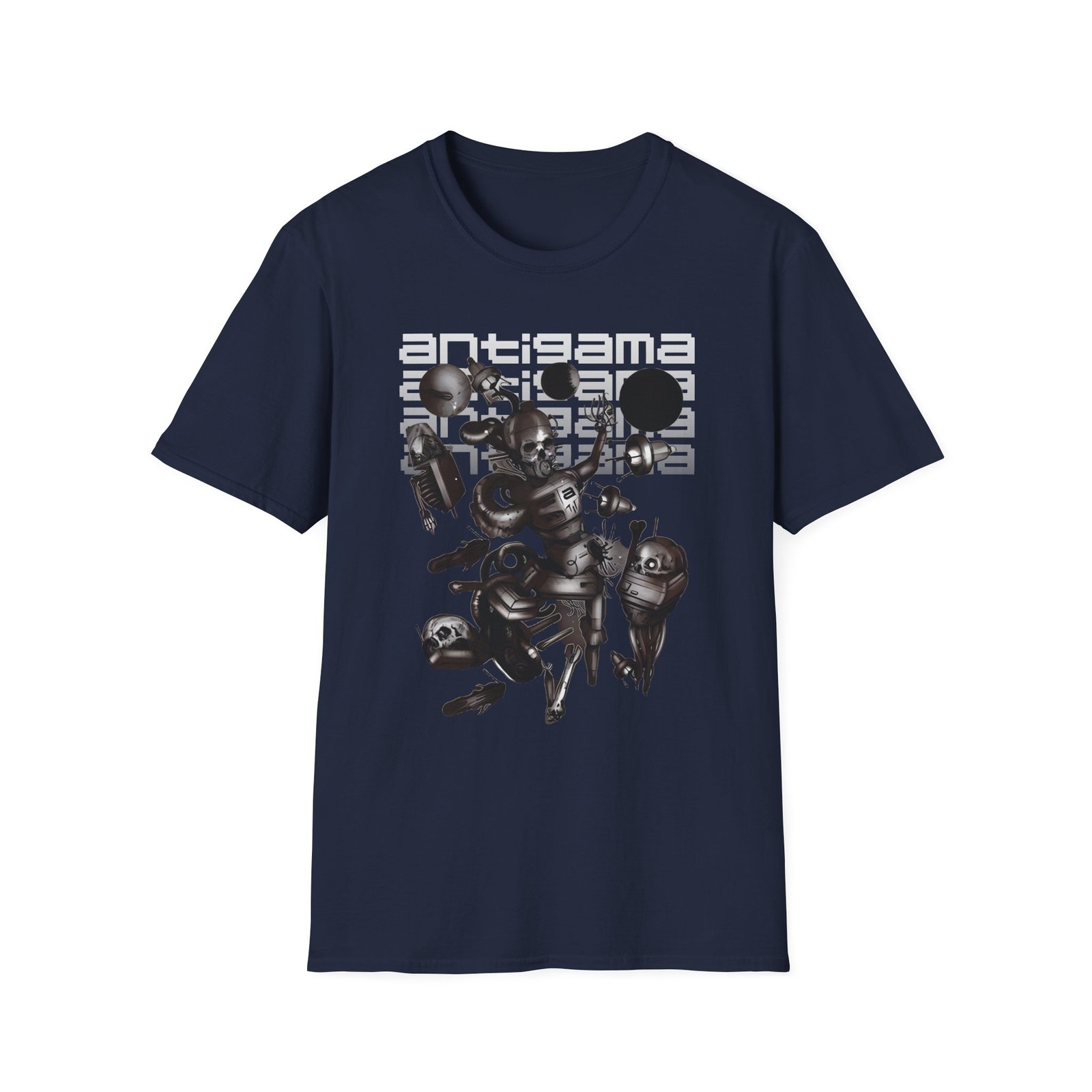 Antigama Robots Unisex Softstyle T-Shirt