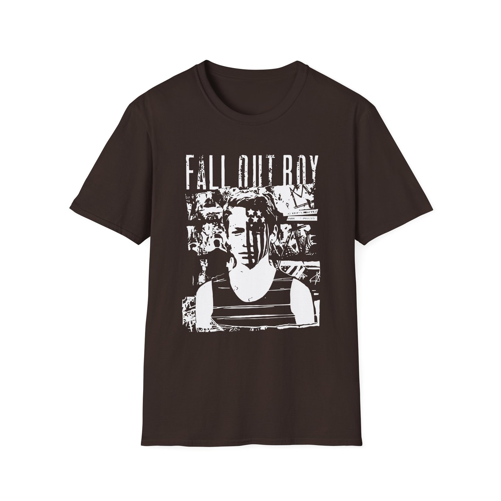 Fall Out Boy American Psycho Cover Unisex Softstyle T-Shirt