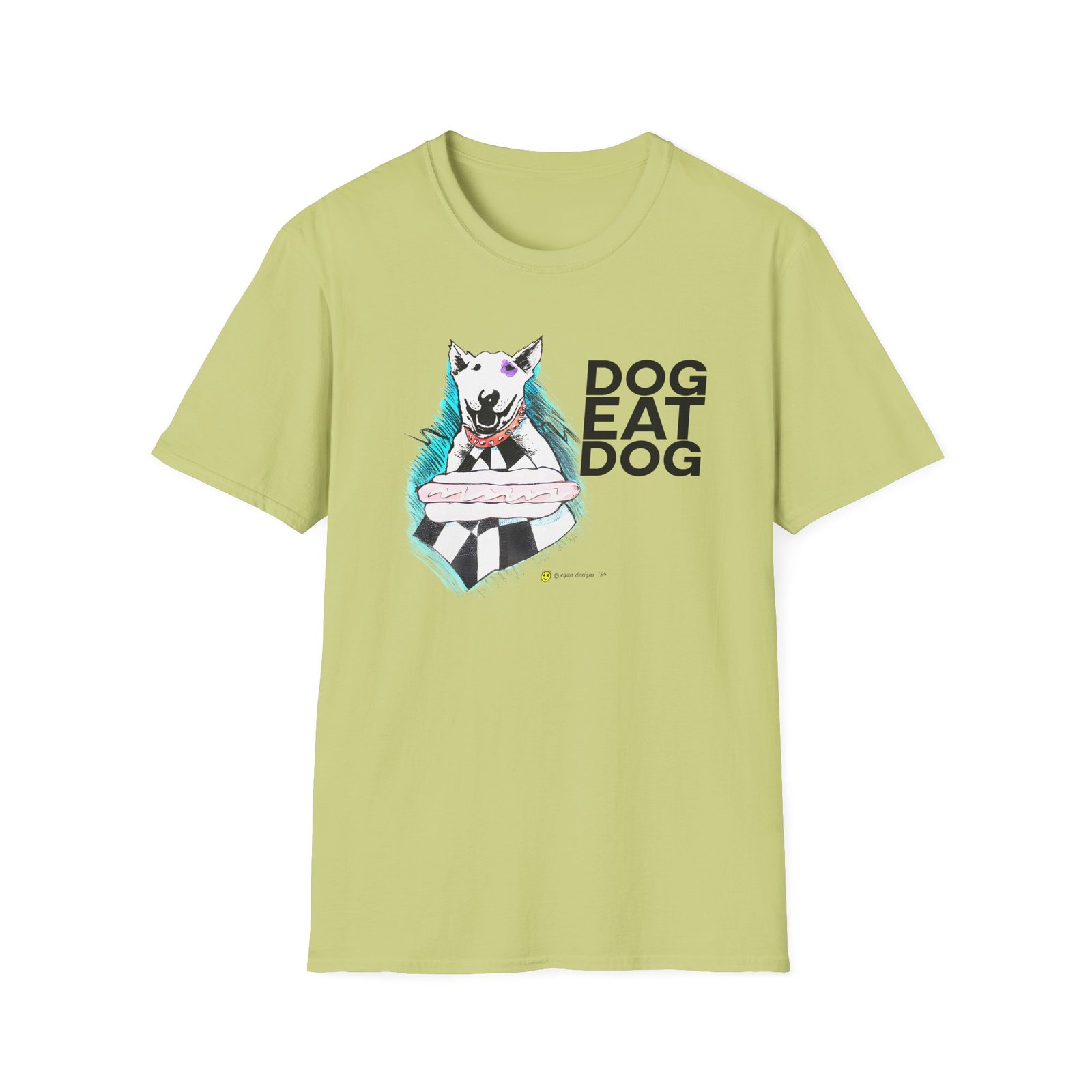 Dog Eat Dog Hotdog Unisex Softstyle T-Shirt