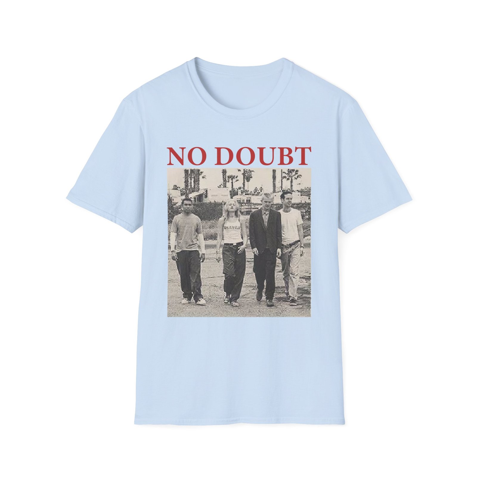 No Doubt Group Photo Unisex Softstyle T-Shirt