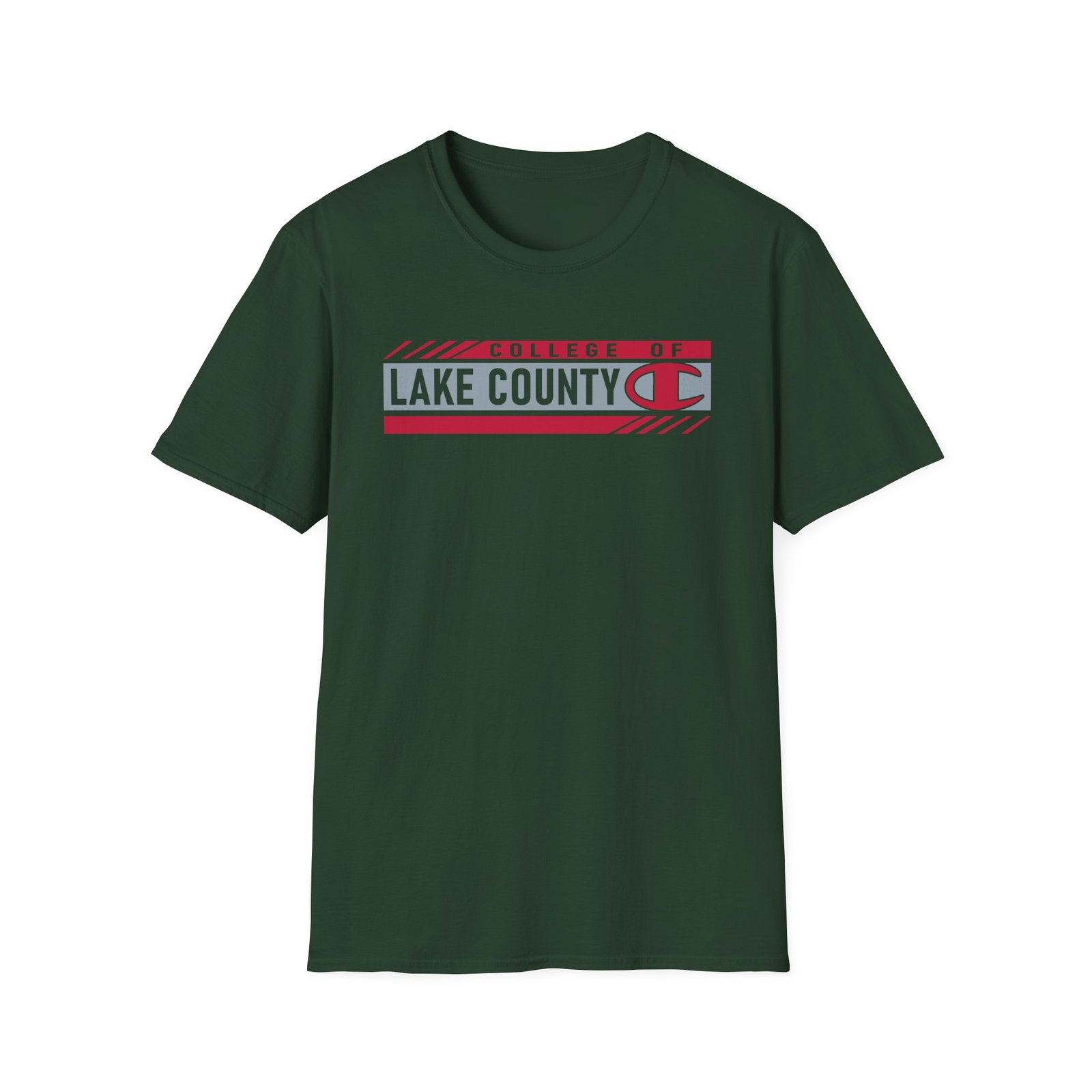College Lake County Chamption Unisex Softstyle T-Shirt