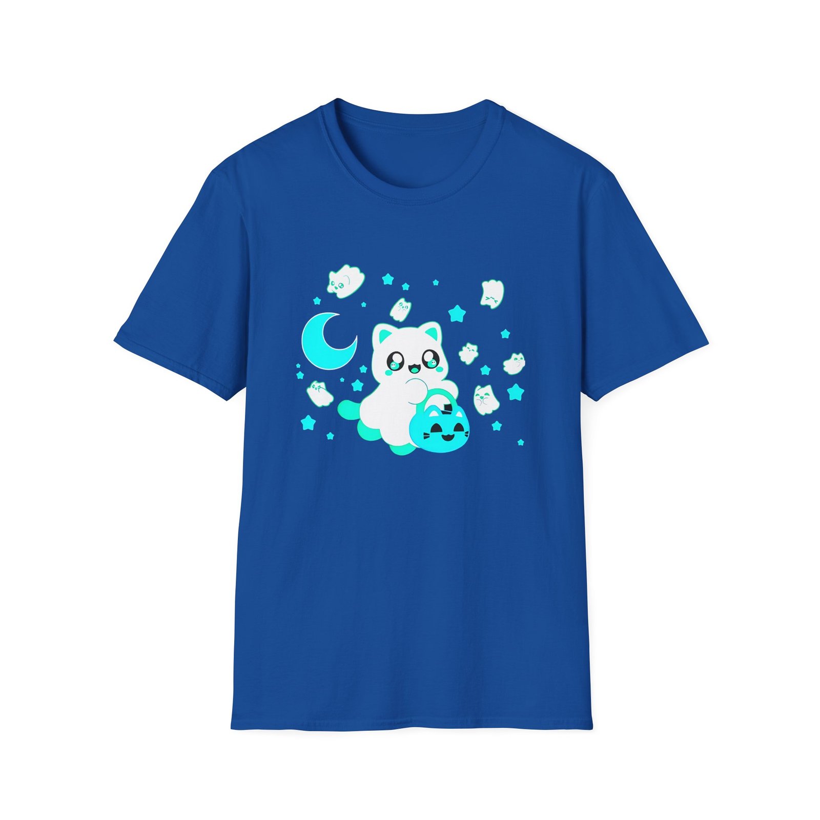 Aphmau Ghost Cat Unisex Softstyle T-Shirt