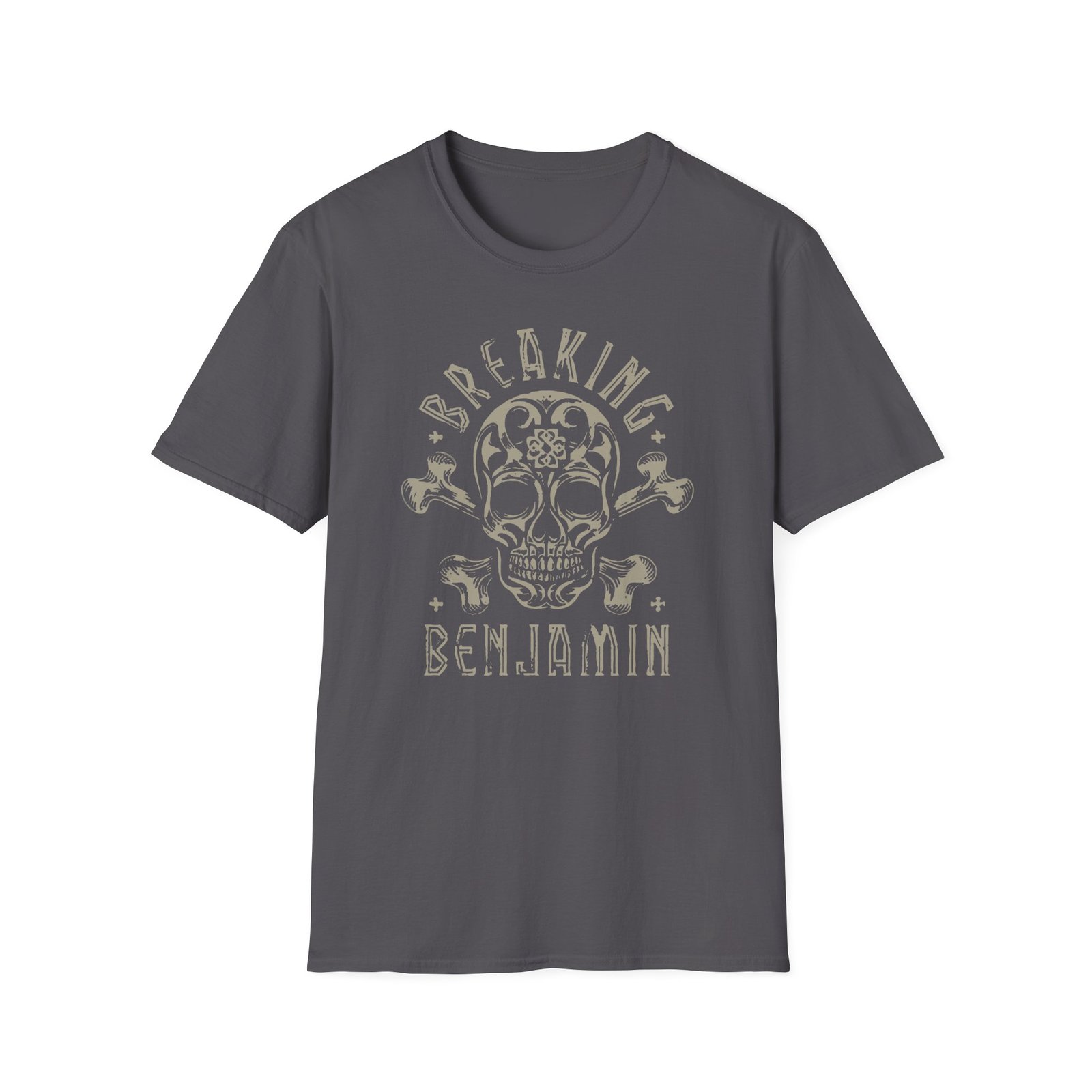 Breaking Benjamin Skull Unisex Softstyle T-Shirt