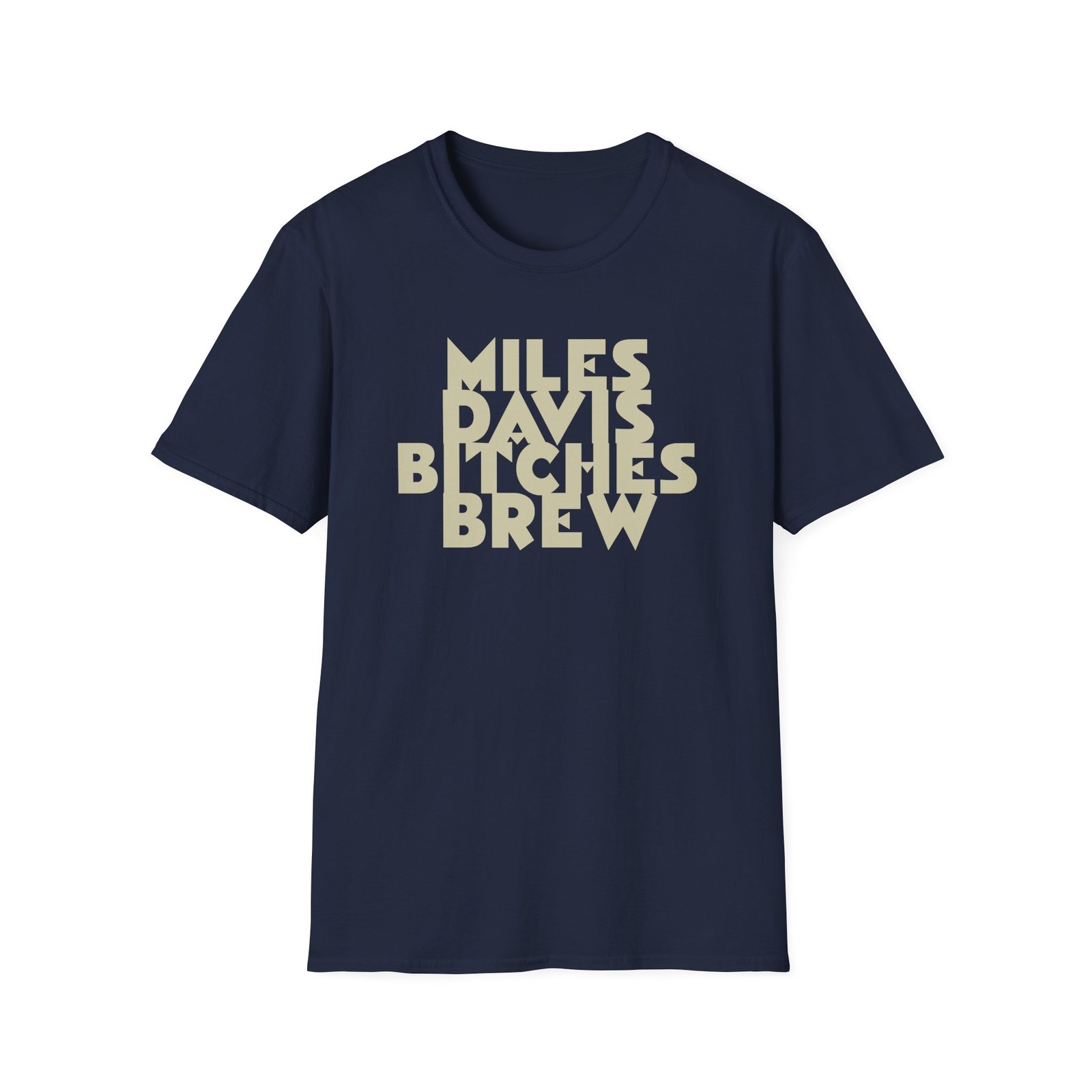 Miles Davis Bitches Brew Unisex Softstyle T-Shirt