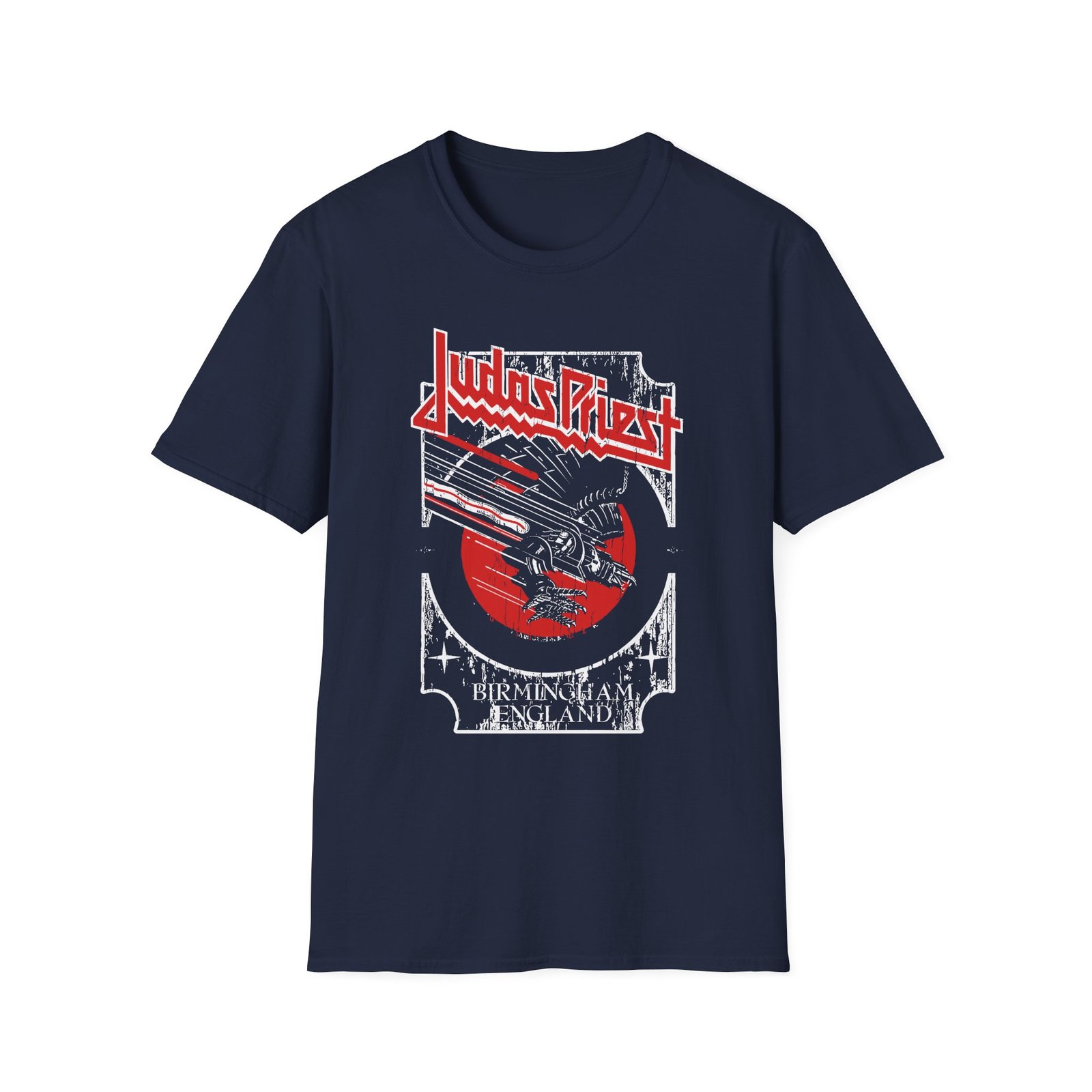 Judas Priest Screaming for Vengeance Birmingham Unisex Softstyle T-Shirt