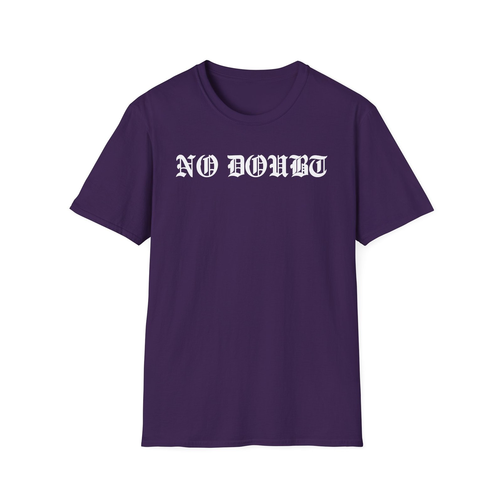 Old English No Doubt Logo Unisex Softstyle T-Shirt