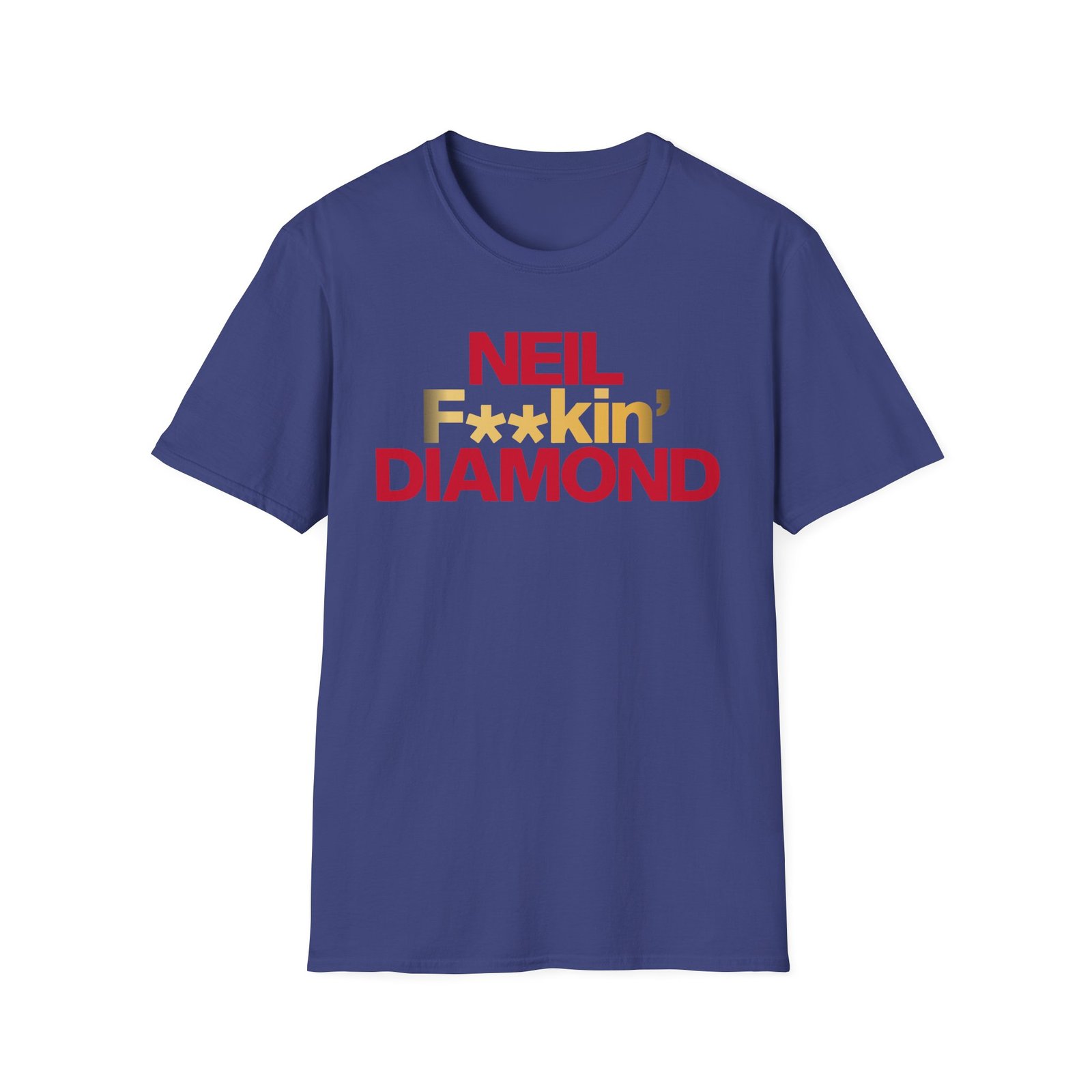 Neil F**kin' Diamond Unisex Softstyle T-Shirt