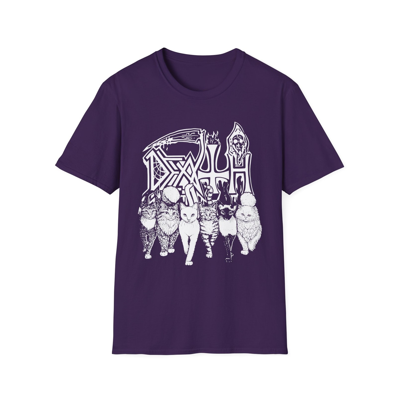 Death Kittens Unisex Softstyle T-Shirt