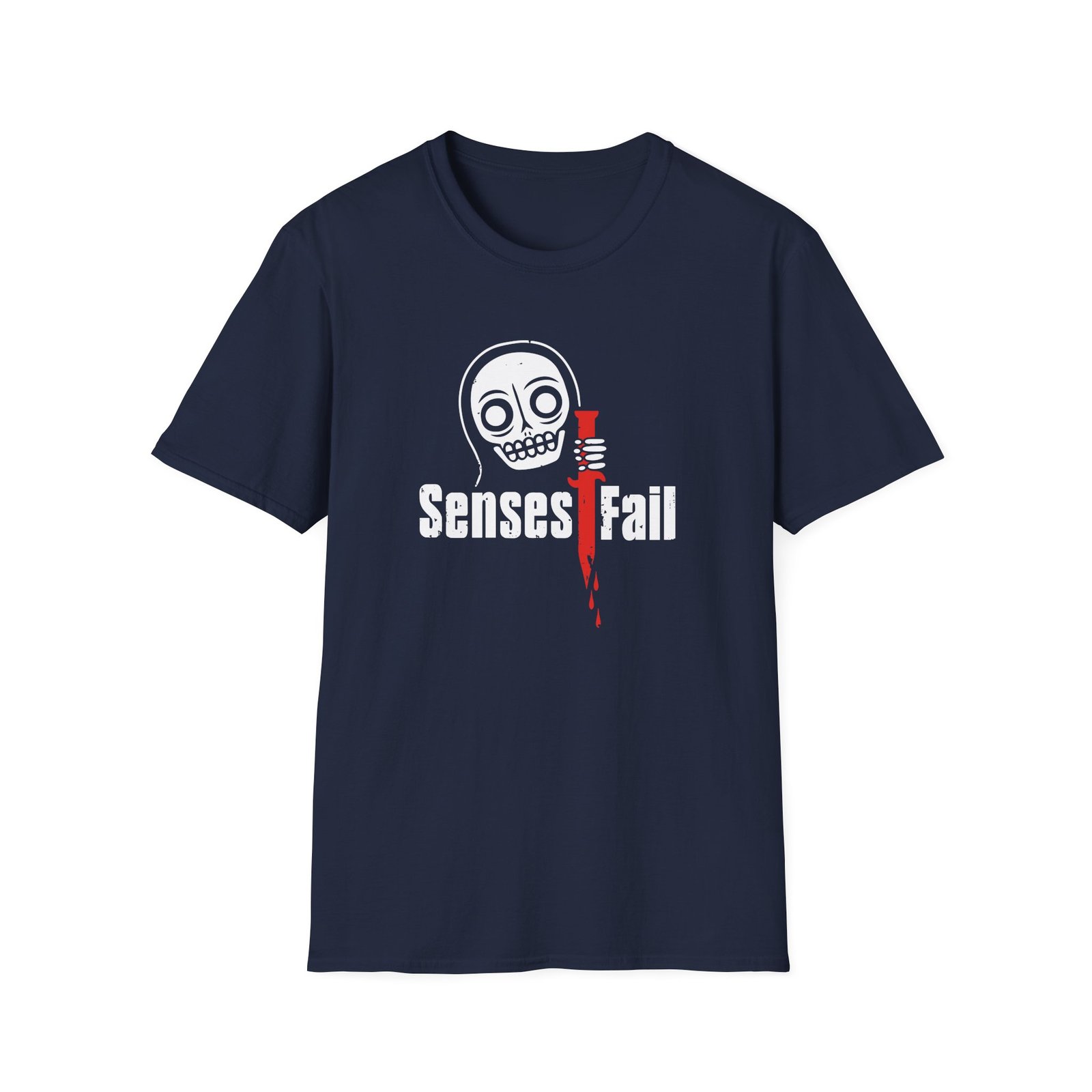 Senses Fail Knife Unisex Softstyle T-Shirt