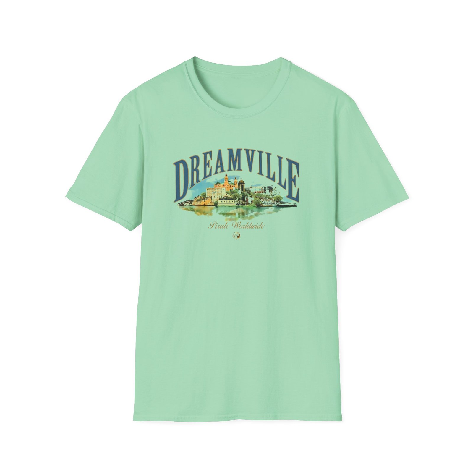 Dreamville by Pirate, Dreamville World Unisex Softstyle T-Shirt
