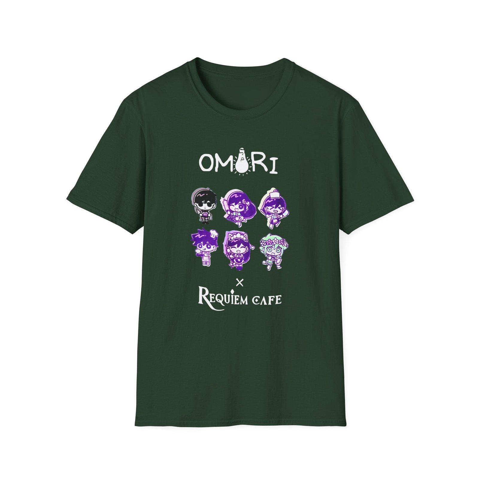 Omori x Requiem Cafe Unisex Softstyle T-Shirt