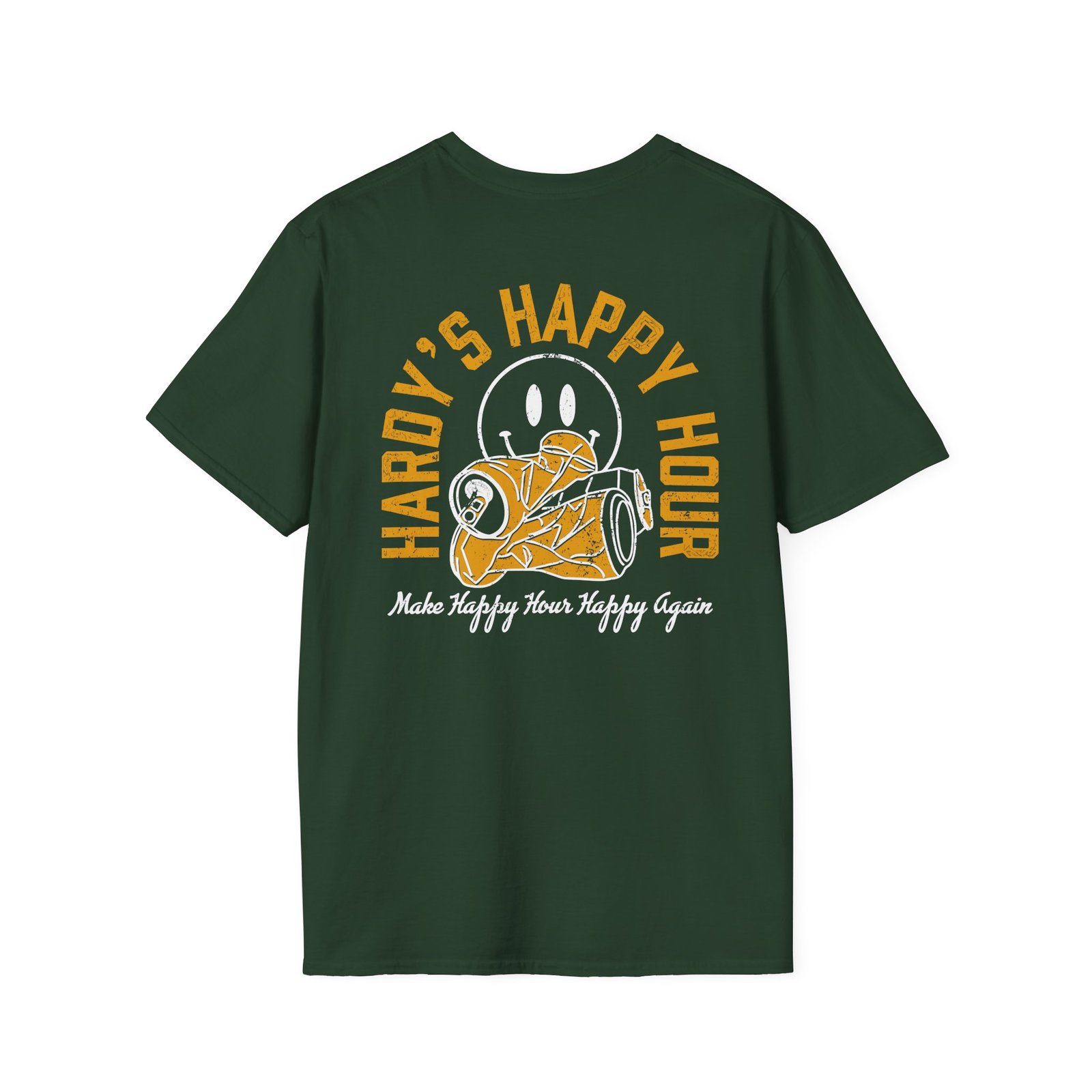 Hardy Happy Hour Unisex Softstyle T-Shirt