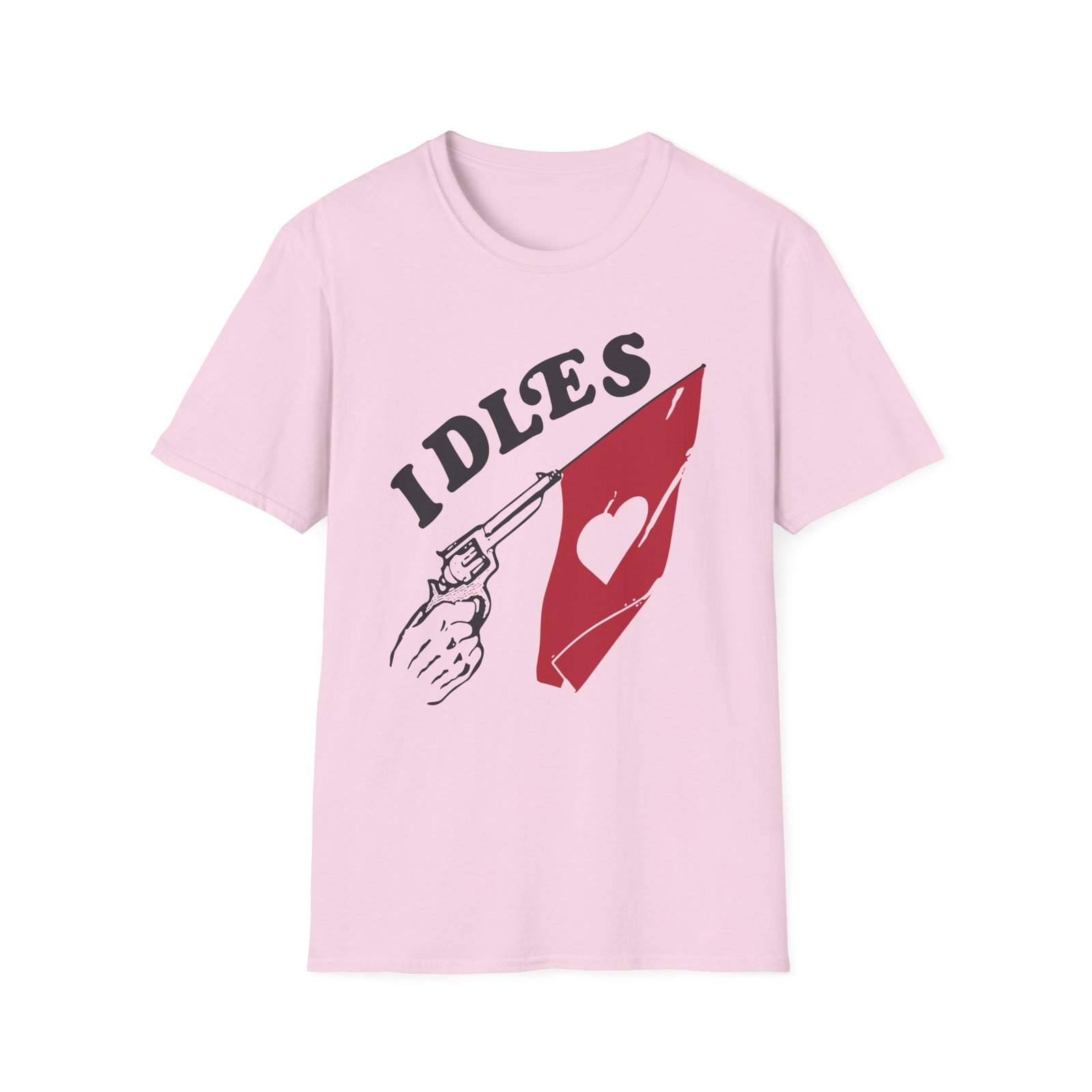 Idles Hearts Unisex Softstyle T-Shirt