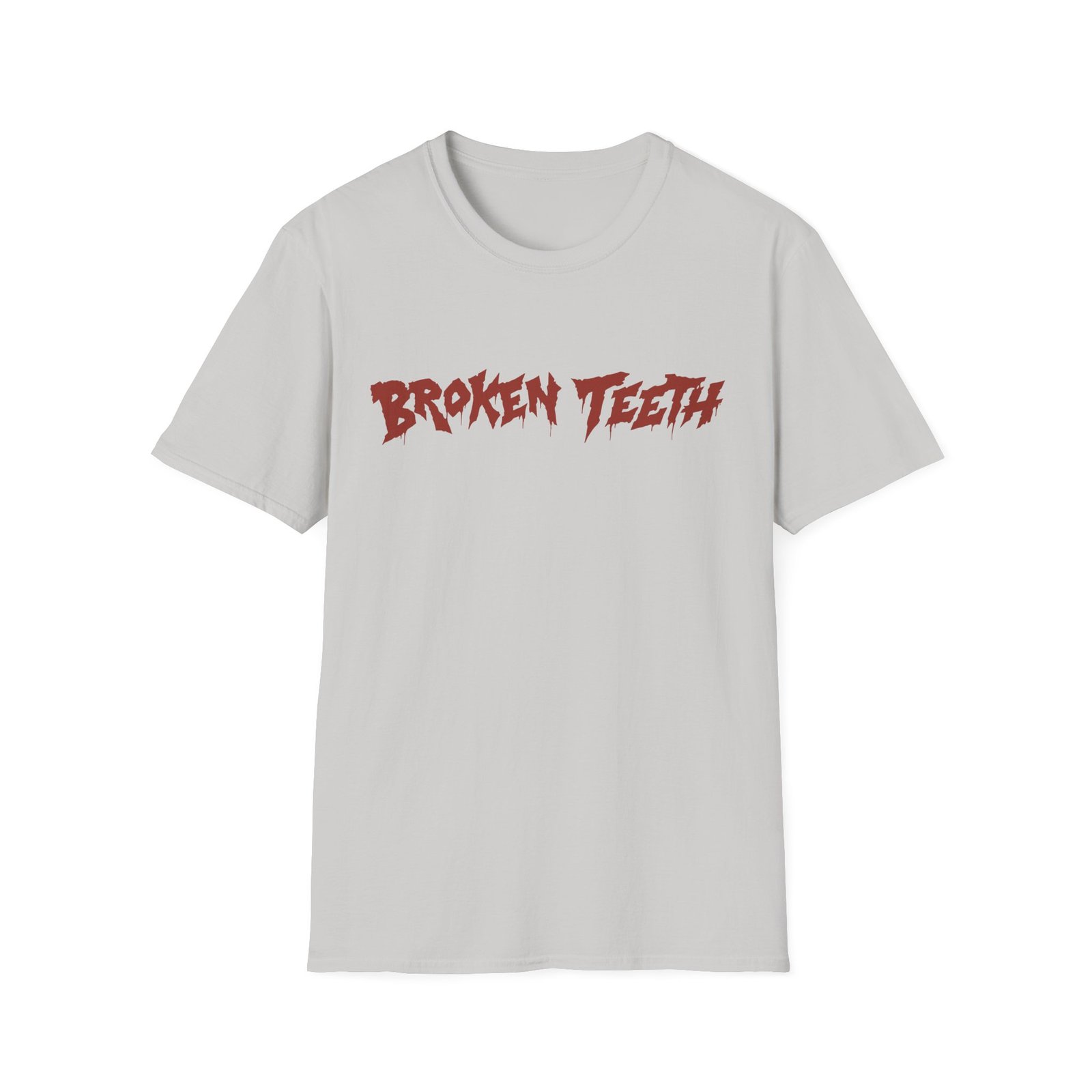 Broken Teeth Logo Unisex Softstyle T-Shirt