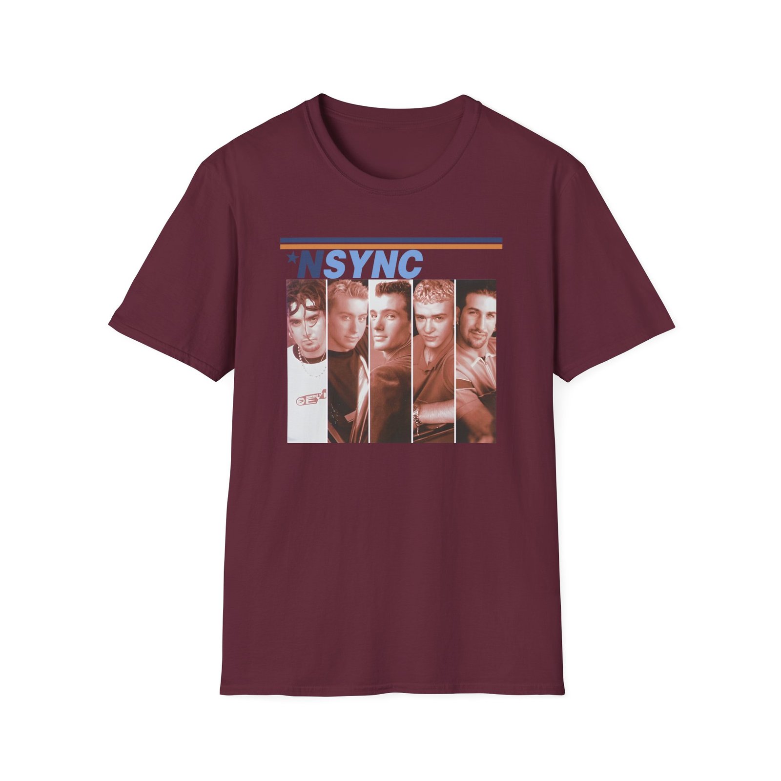 Nsync Debut Album Cover Unisex Softstyle T-Shirt