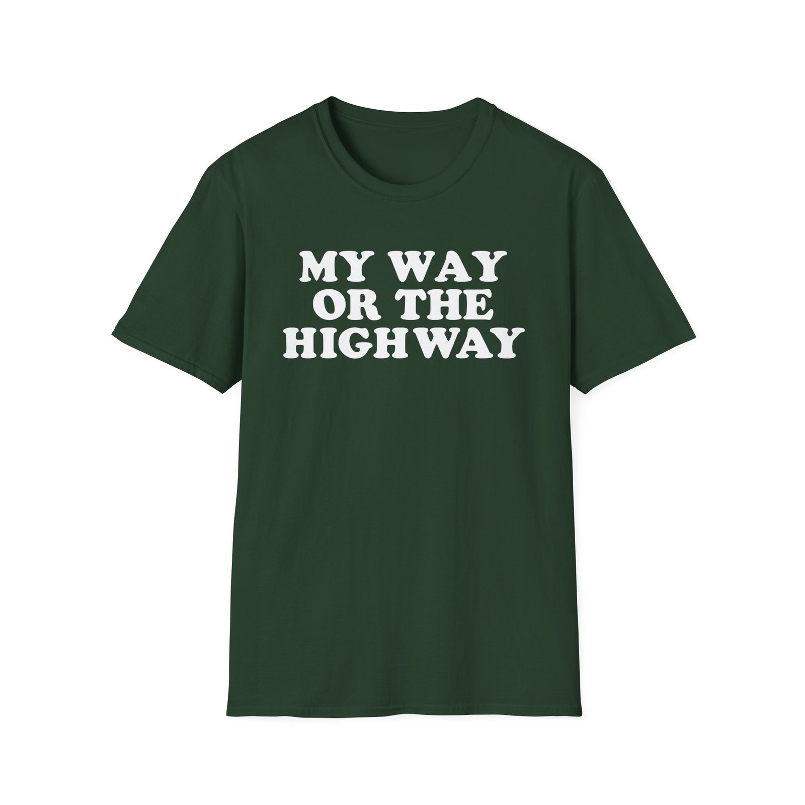 Pretenders My Way or the Highway Unisex Softstyle T-Shirt