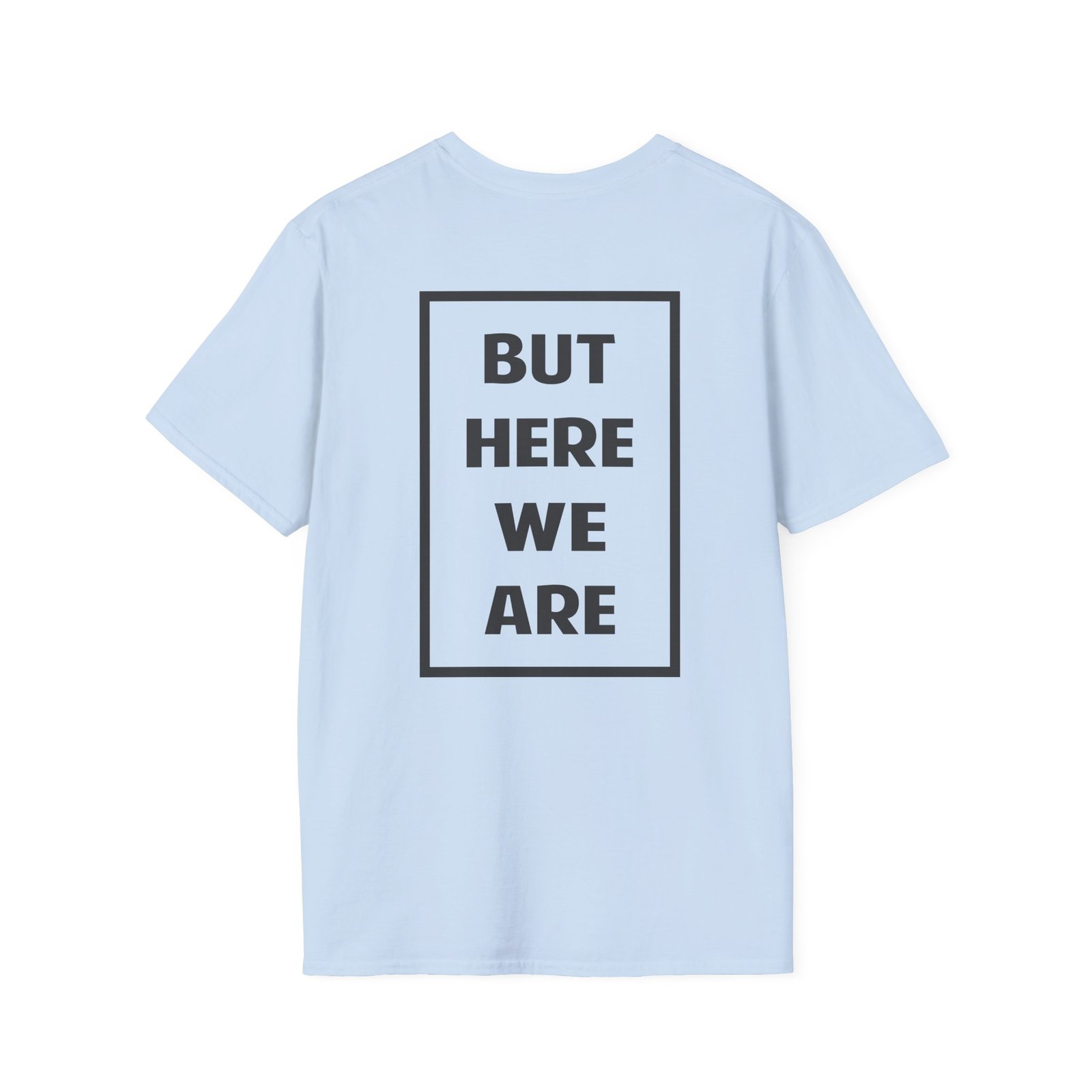 Foo Fighters but Here We Are Unisex Softstyle T-Shirt