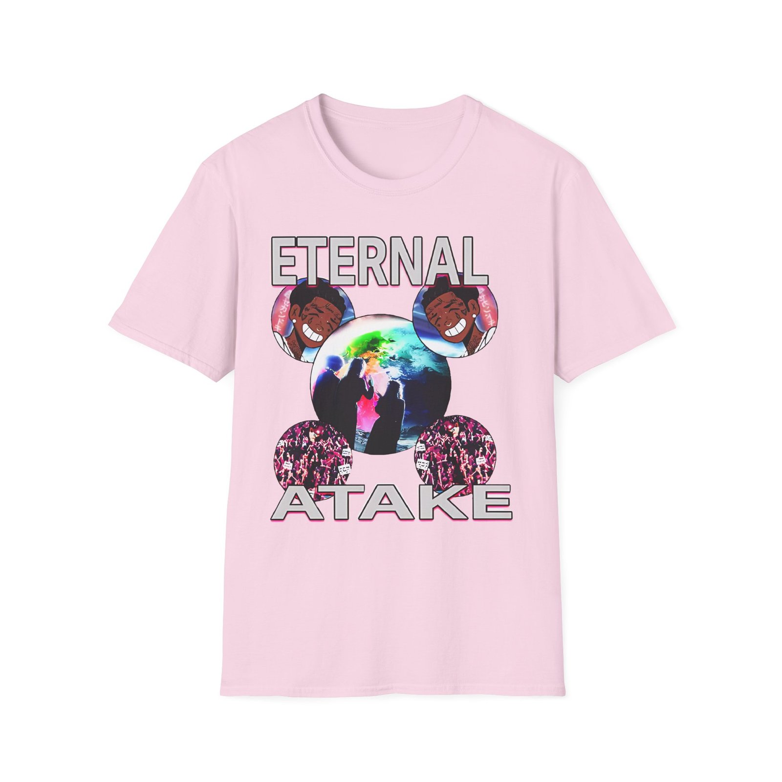 Lil Uzi Vert Eternal Atake Globes Unisex Softstyle T-Shirt