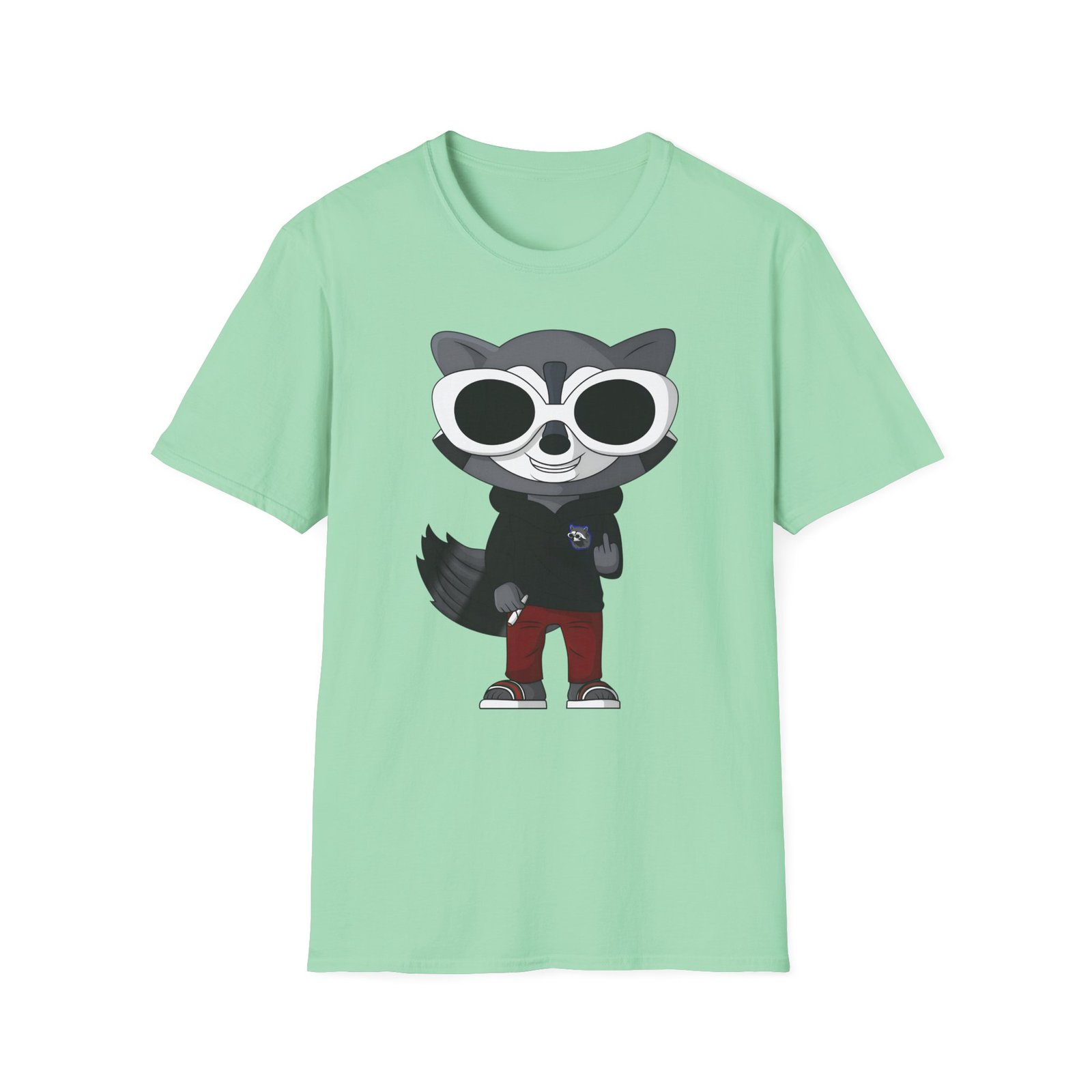 Raccooneggs Unisex Softstyle T-Shirt