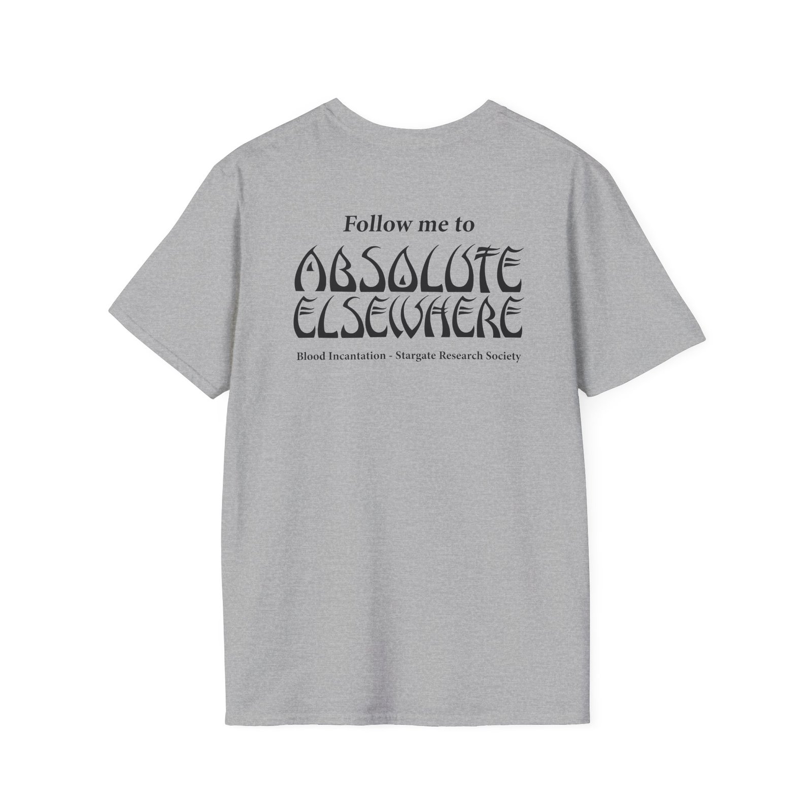 Blood Incantation Absolute Elsewhere SRS Unisex Softstyle T-Shirt