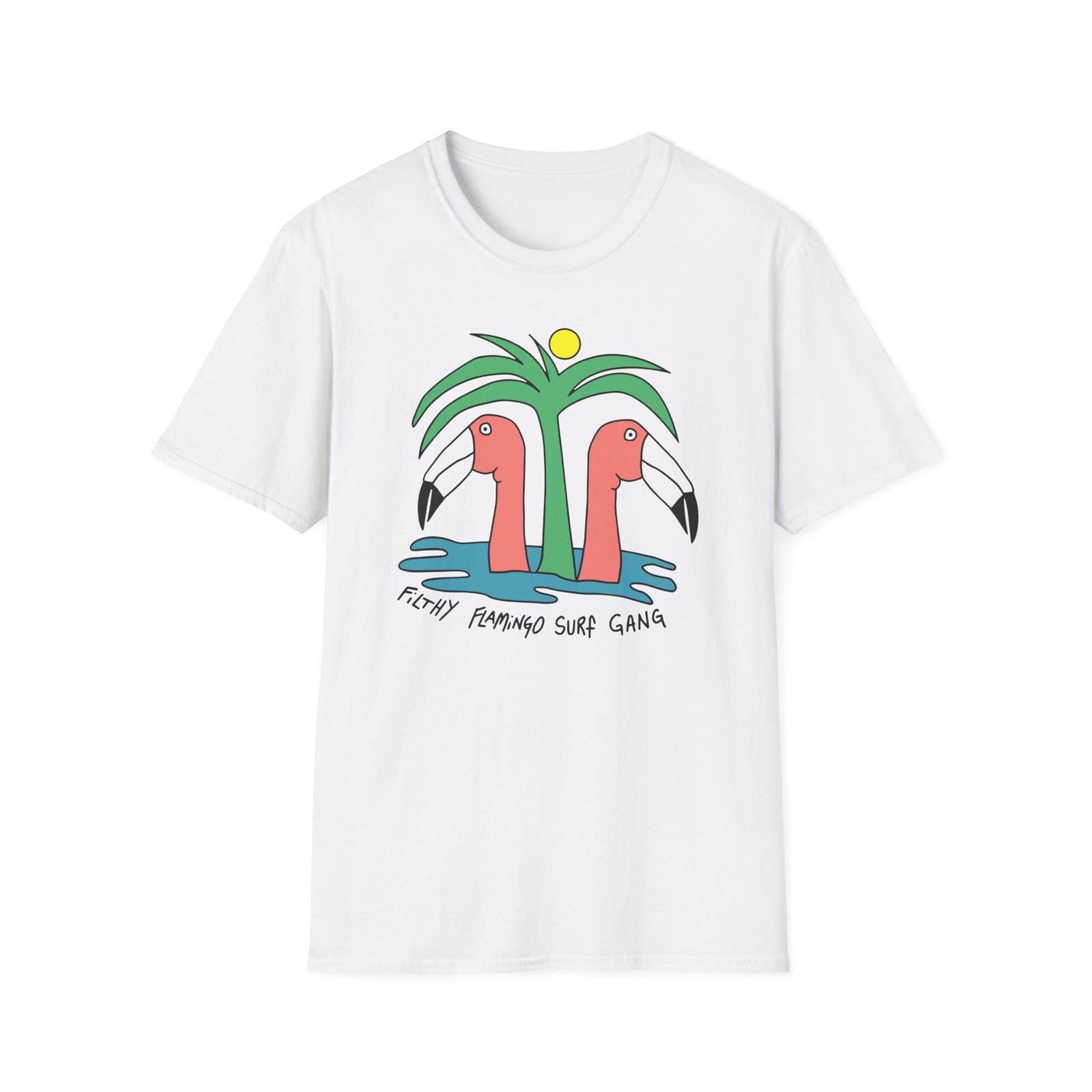 Surf Gang Unisex Softstyle T-Shirt
