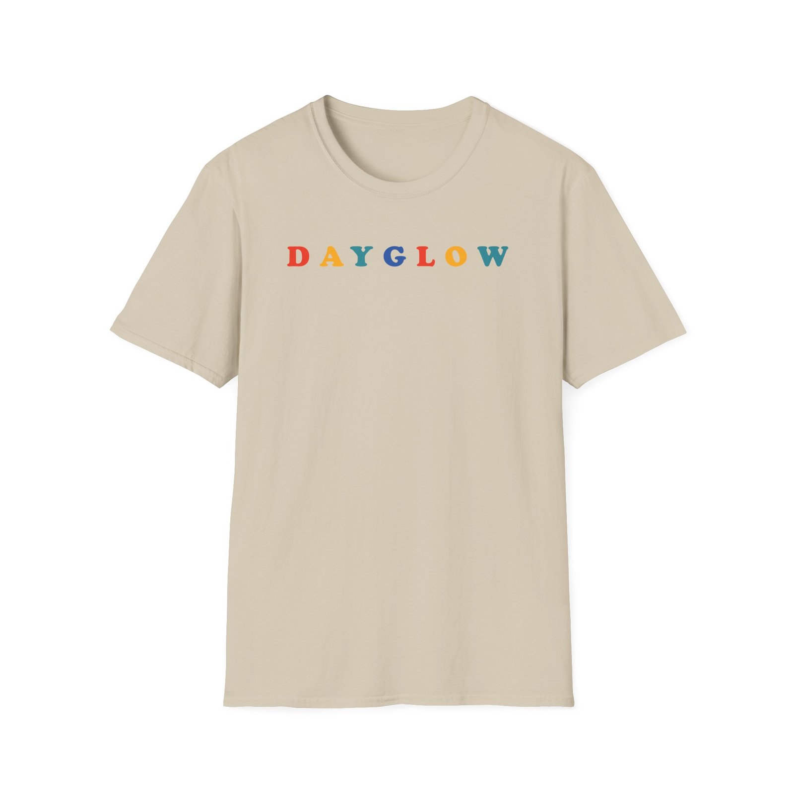 Dayglow Rainbow Logo Unisex Softstyle T-Shirt