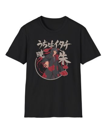 Naruto Akatsuki Itachi Unisex Softstyle T-Shirt