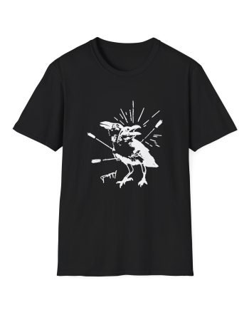 Poppy Coward Birds Unisex Softstyle T-Shirt