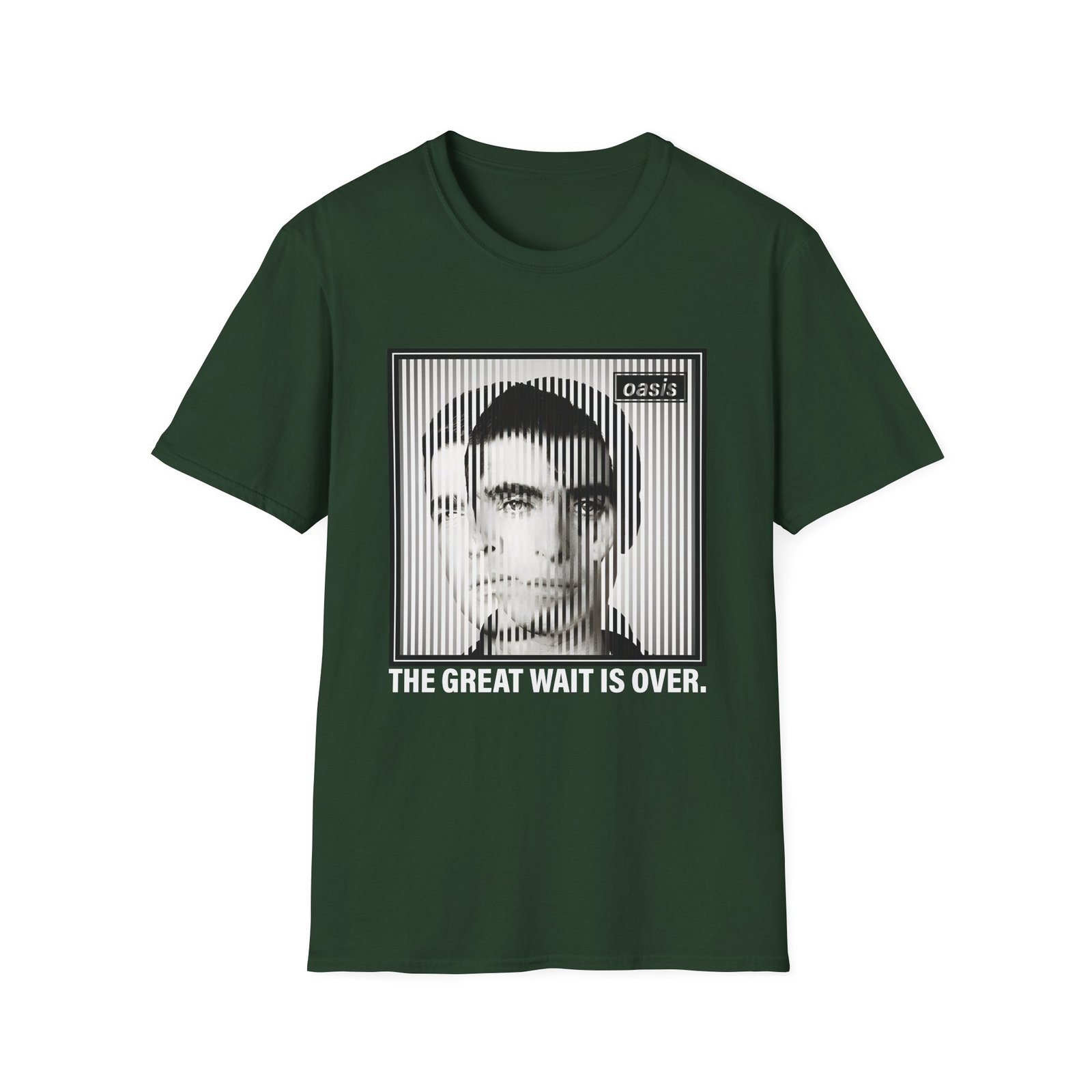 Oasis The Great Wait Is Over Unisex Softstyle T-Shirt