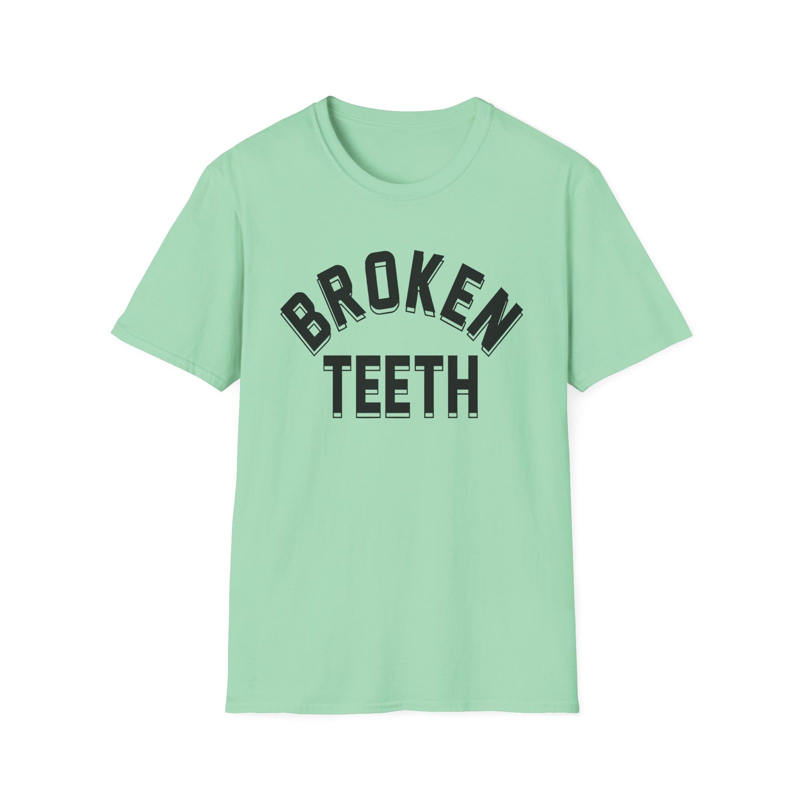 Broken Teeth Snake Unisex Softstyle T-Shirt