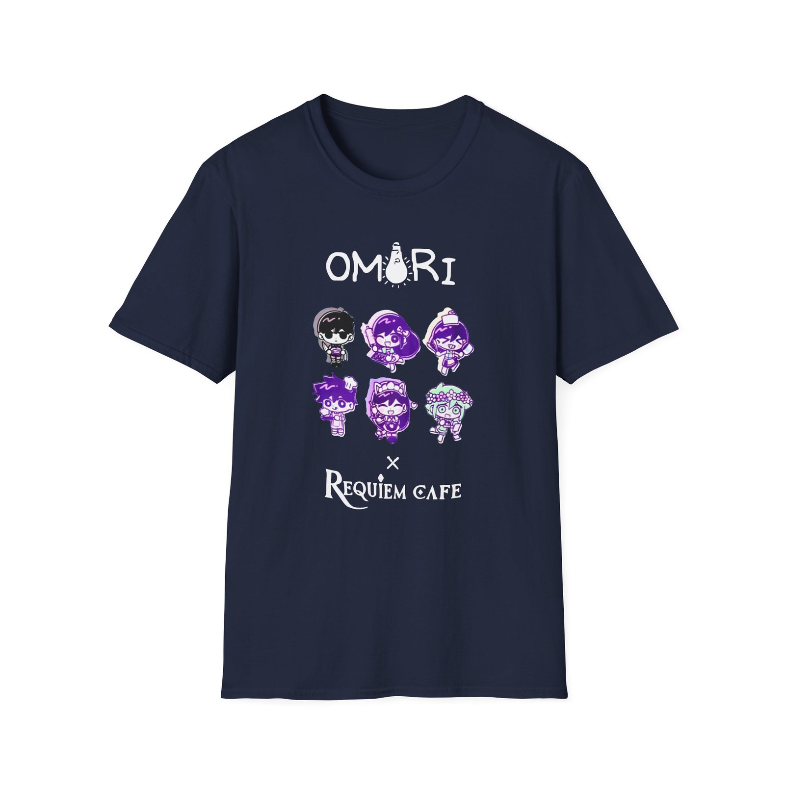 Omori x Requiem Cafe Unisex Softstyle T-Shirt