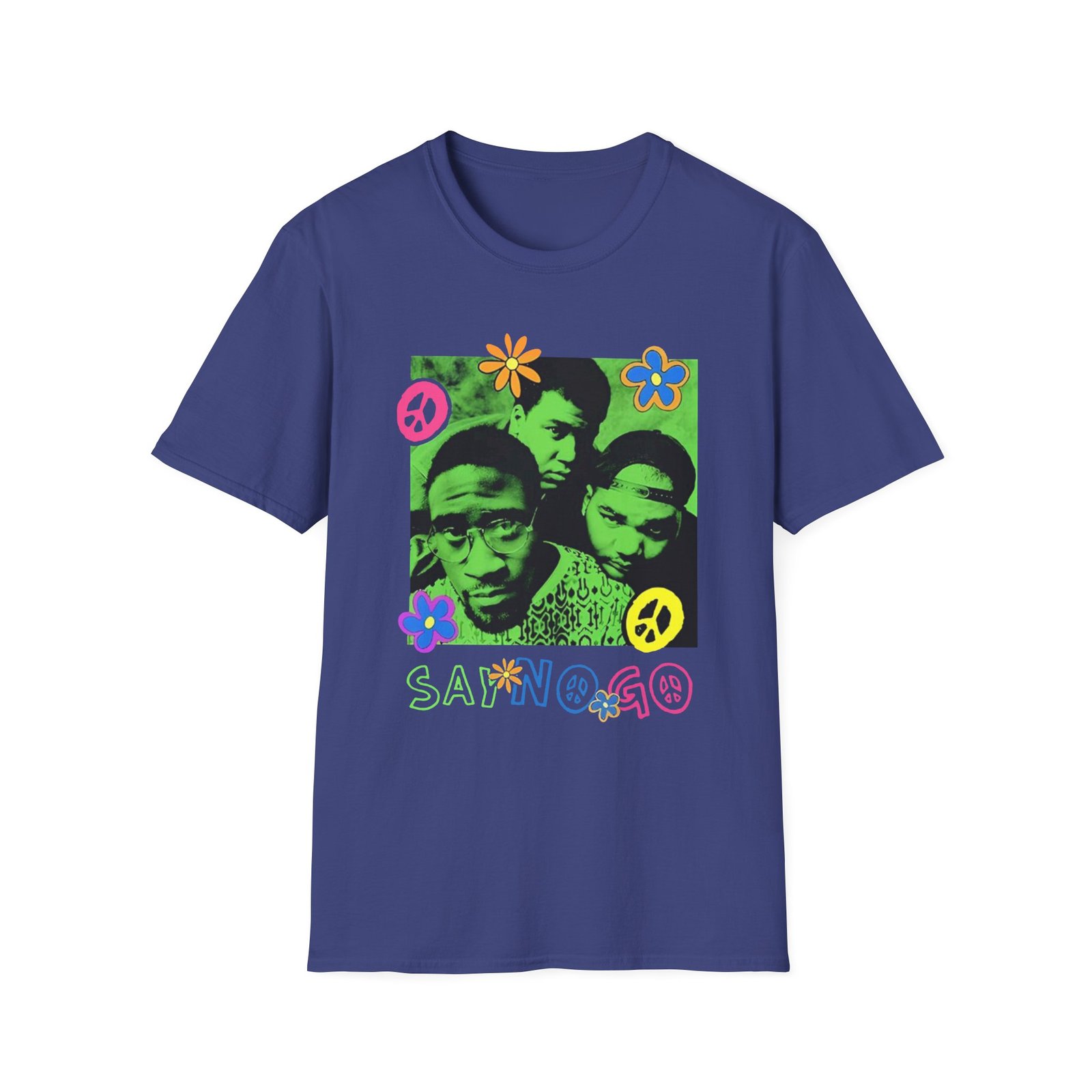 De La Soul Say No Go Photo Unisex Softstyle T-Shirt