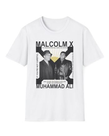 Malcolm X & Ali Unisex Softstyle T-Shirt